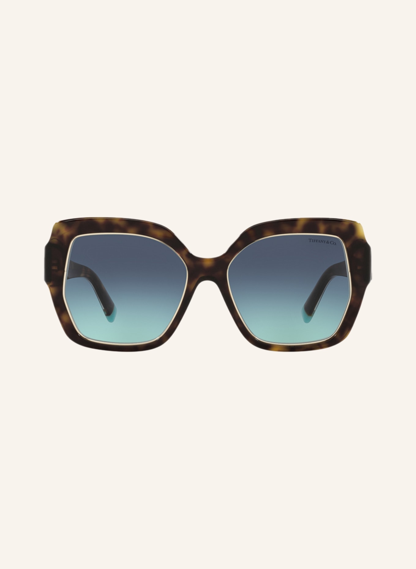 TIFFANY & Co. Sonnenbrille TF4183: 80159S - HAVANA/ TÜRKIS