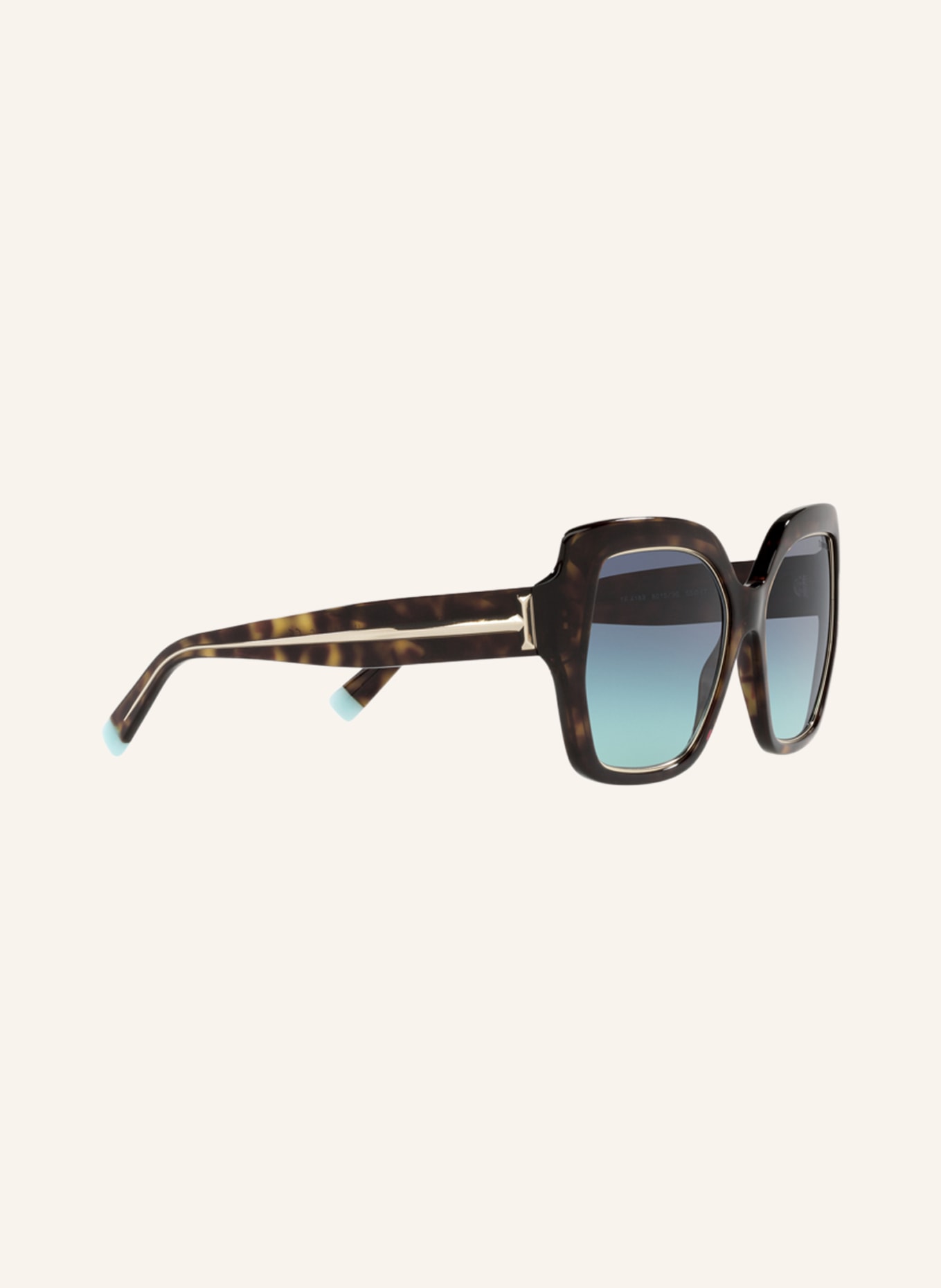 TIFFANY & Co. Sonnenbrille TF4183: 80159S - HAVANA/ TÜRKIS