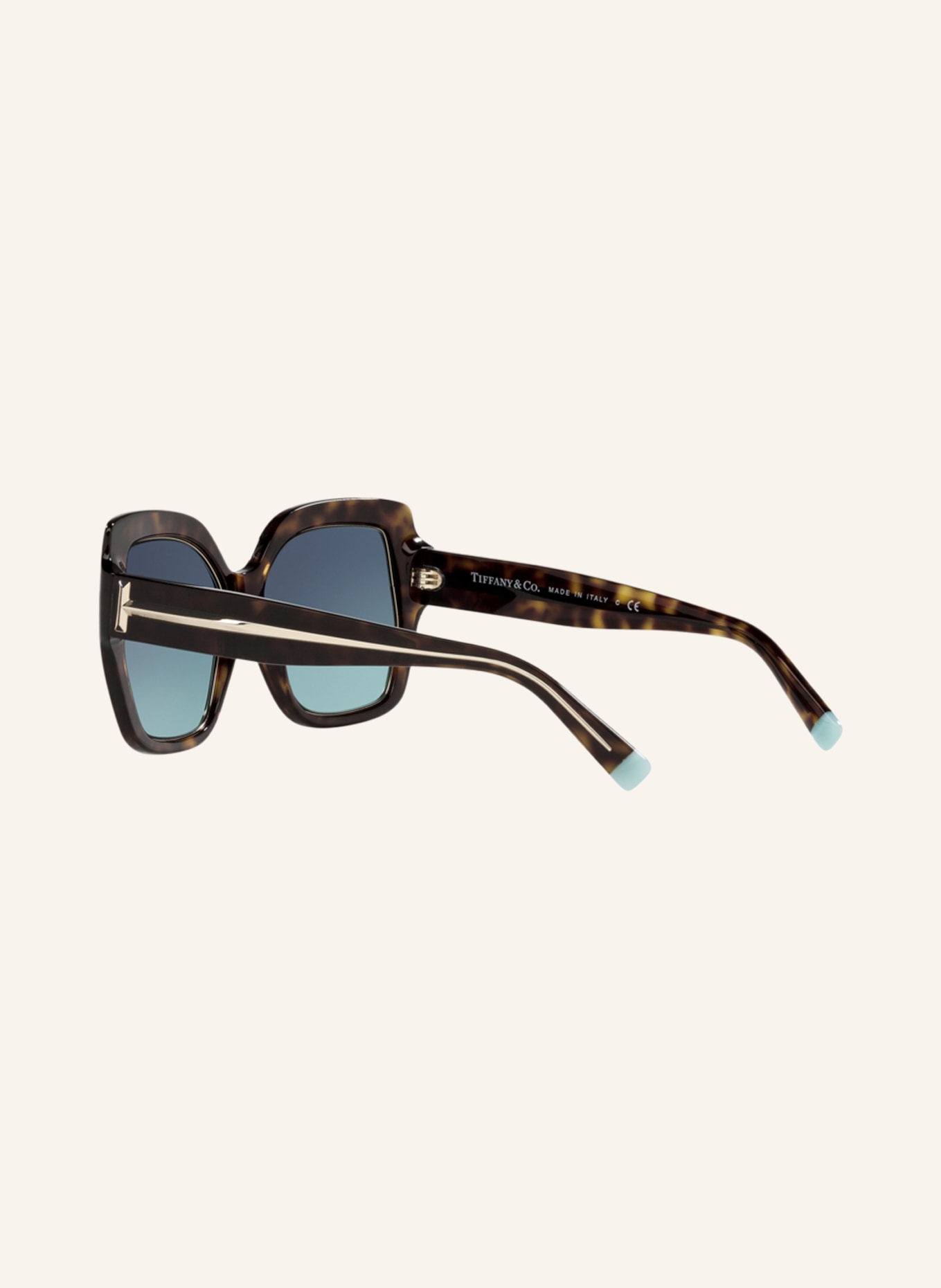 TIFFANY & Co. Sonnenbrille TF4183: 80159S - HAVANA/ TÜRKIS