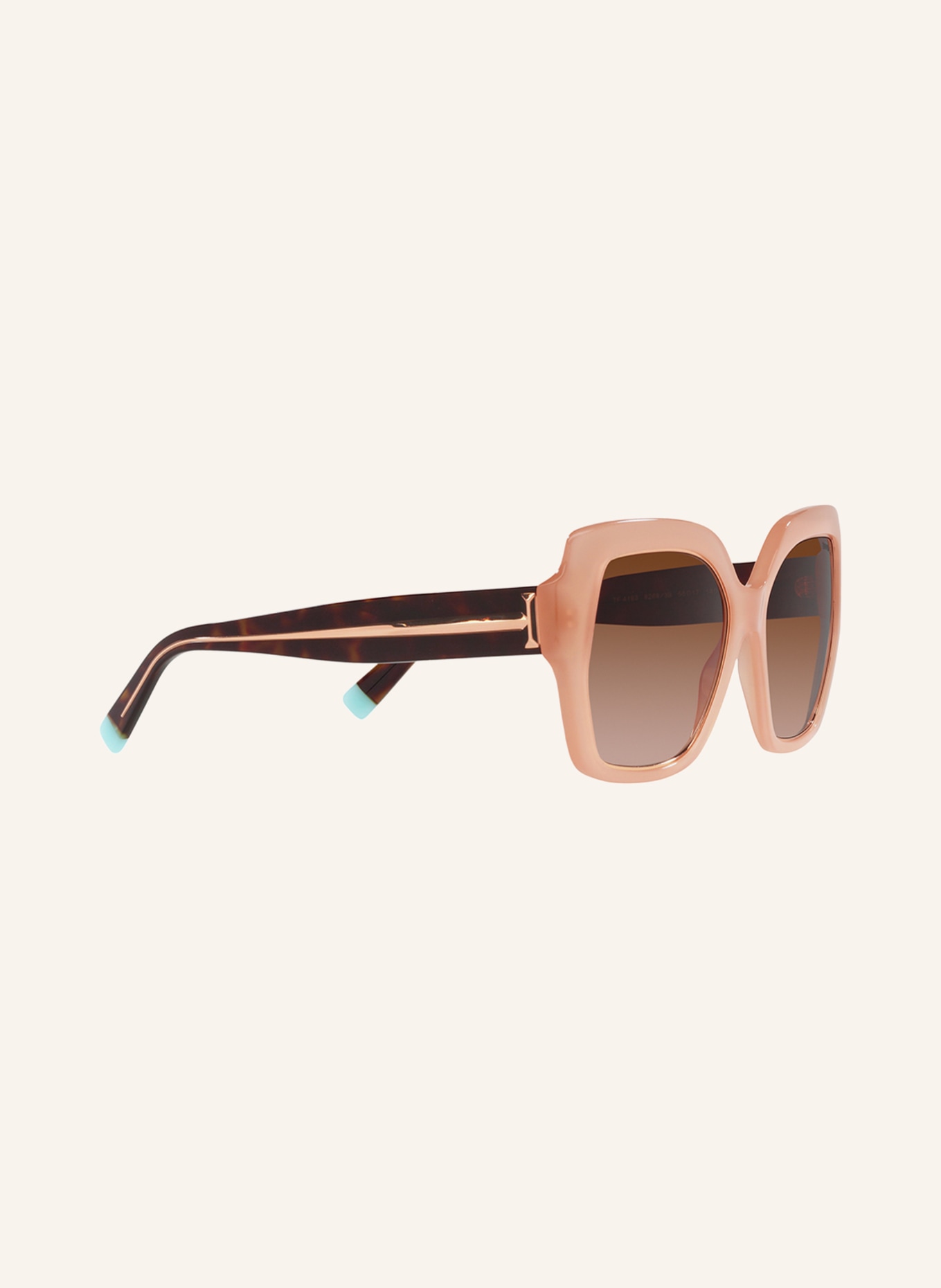 TIFFANY & Co. Sunglasses TF4183, Color: 82683B NUDE/BROWN GRADIENT (Image 3)