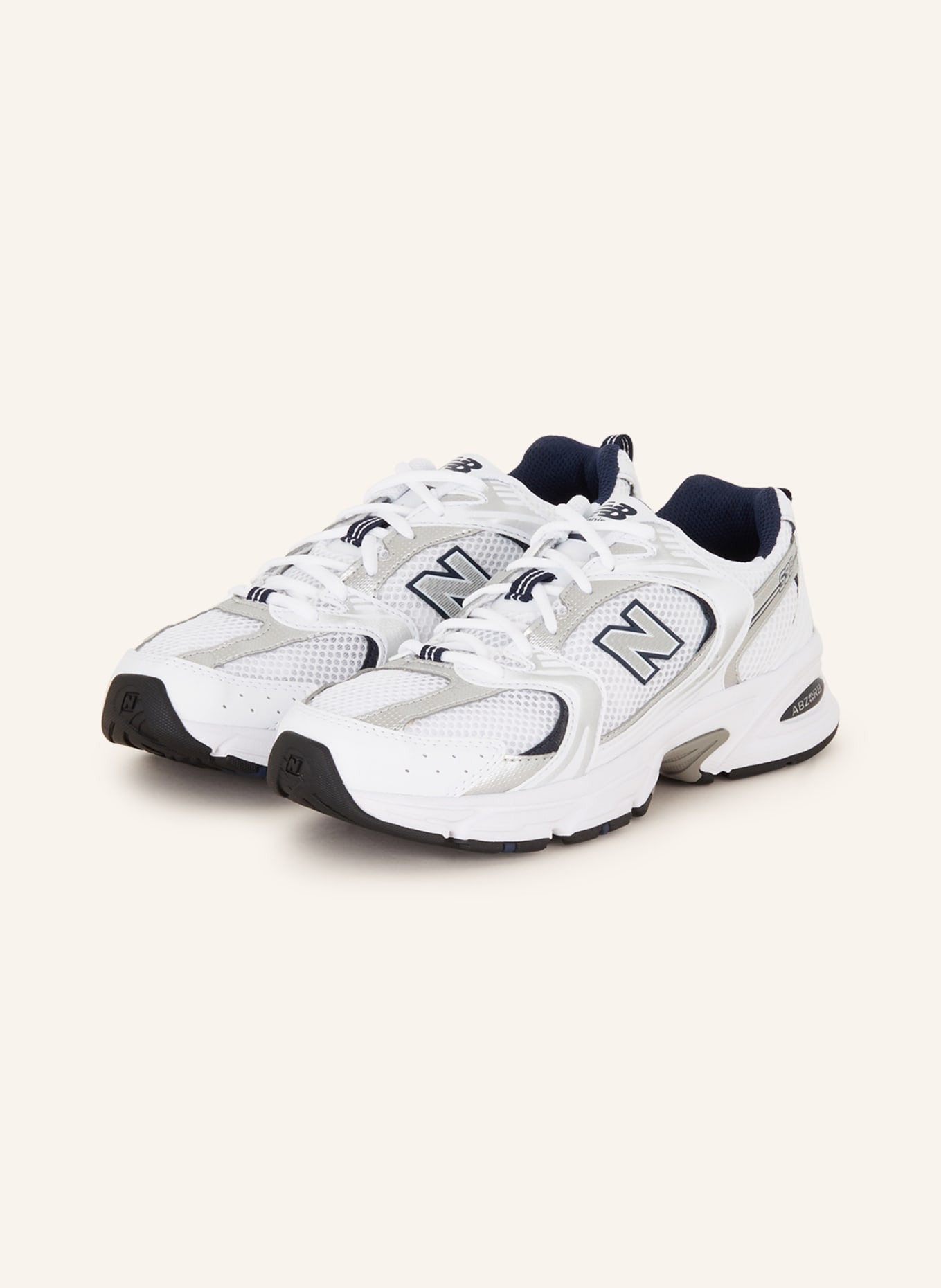 new balance Sneakers 530, Color: WHITE/ GRAY (Image 1)