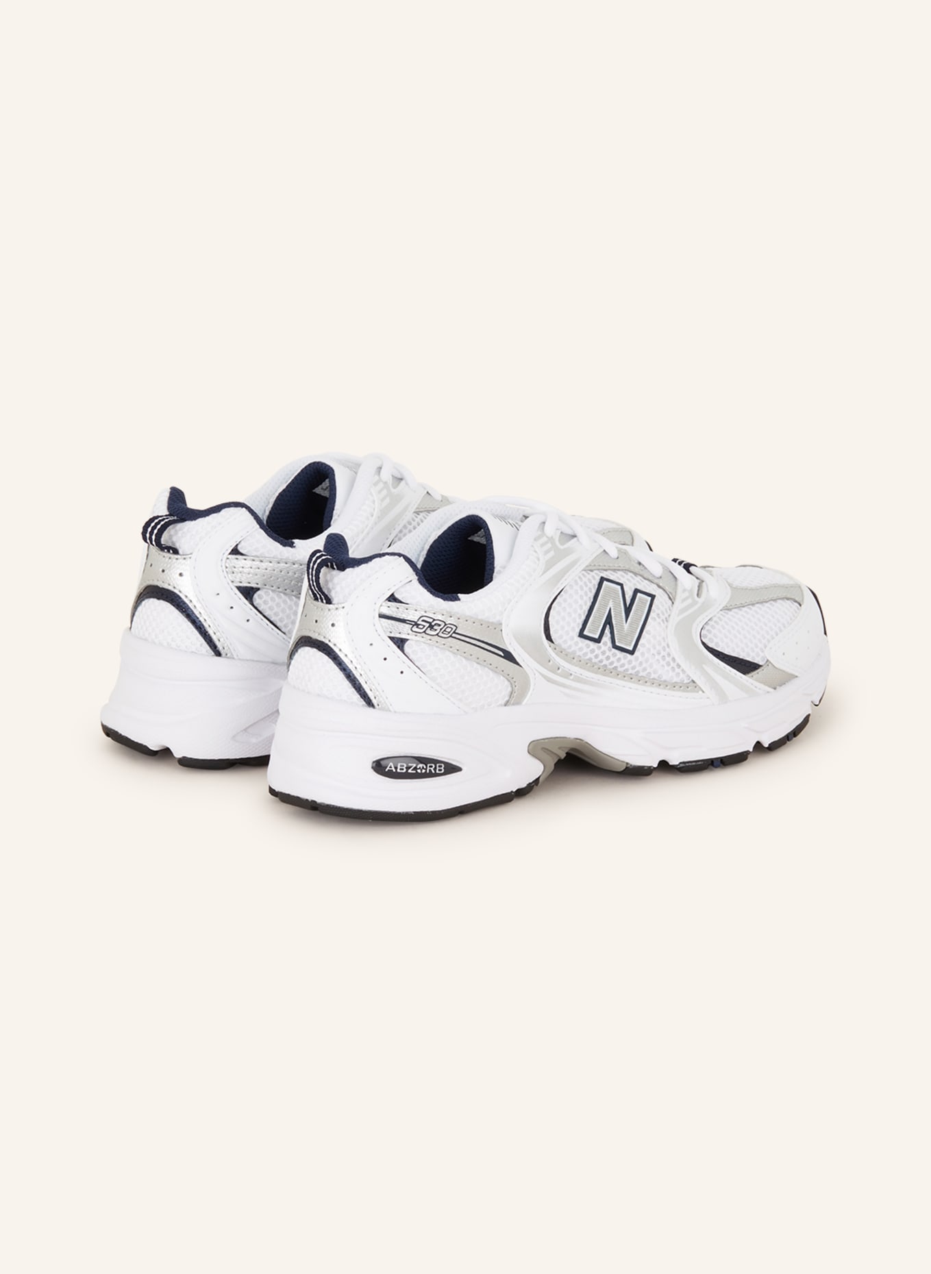 new balance Sneakers 530, Color: WHITE/ GRAY (Image 2)