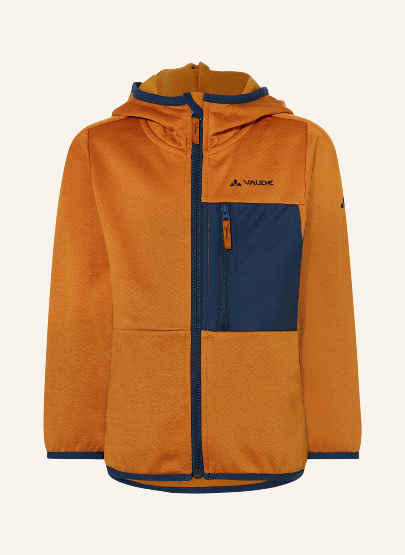 VAUDE Fleece jacket KIKIMORA, Color: BROWN (Image 1)