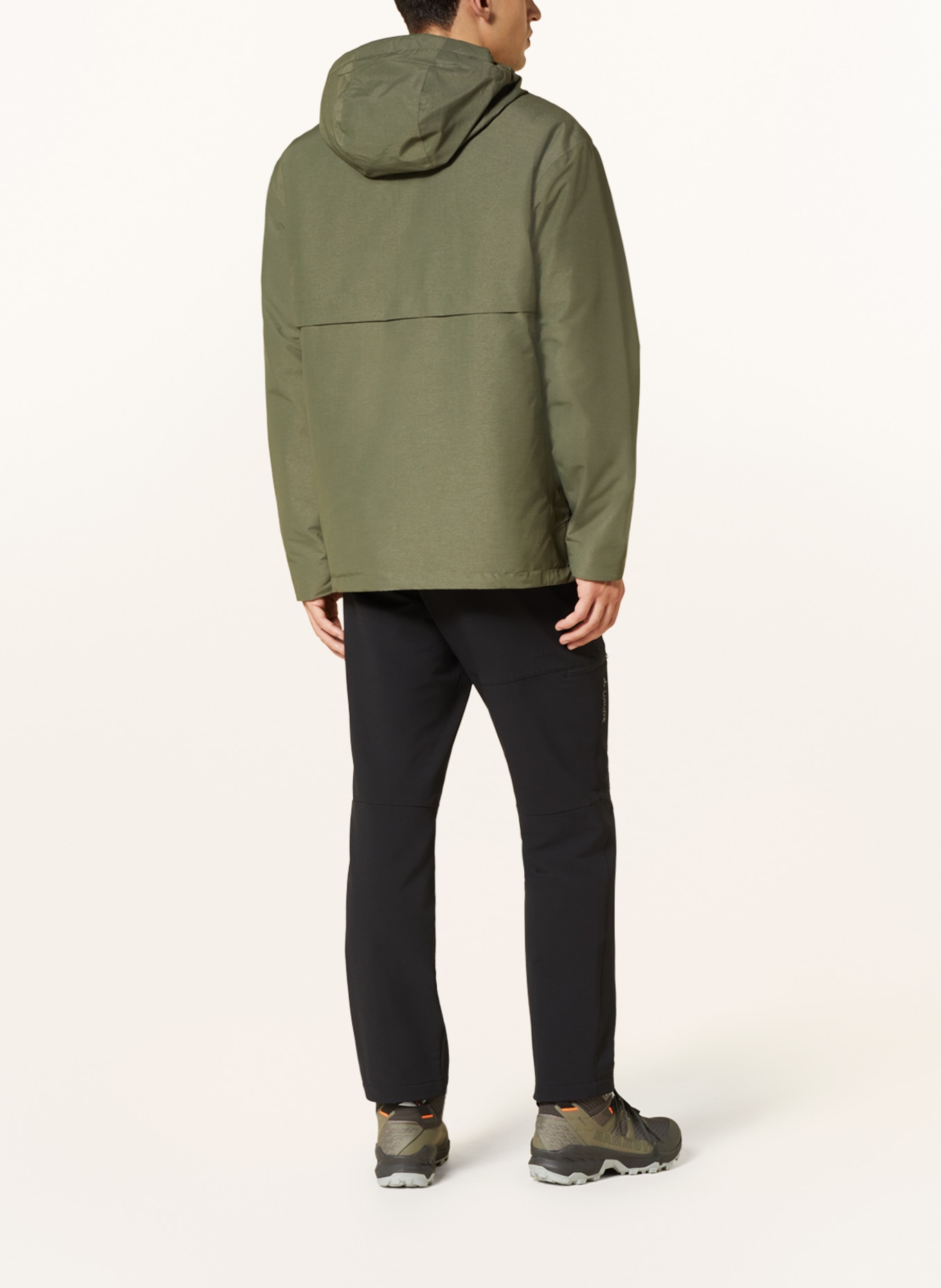 VAUDE Outdoor jacket NEYLAND, Color: OLIVE (Image 3)