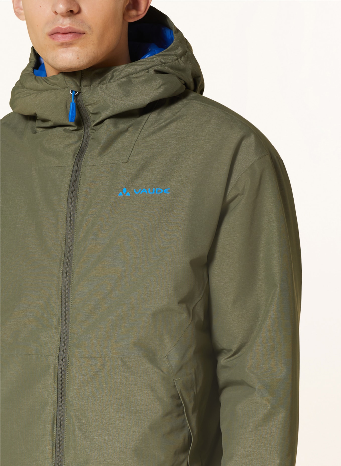 VAUDE Outdoor jacket NEYLAND, Color: OLIVE (Image 5)