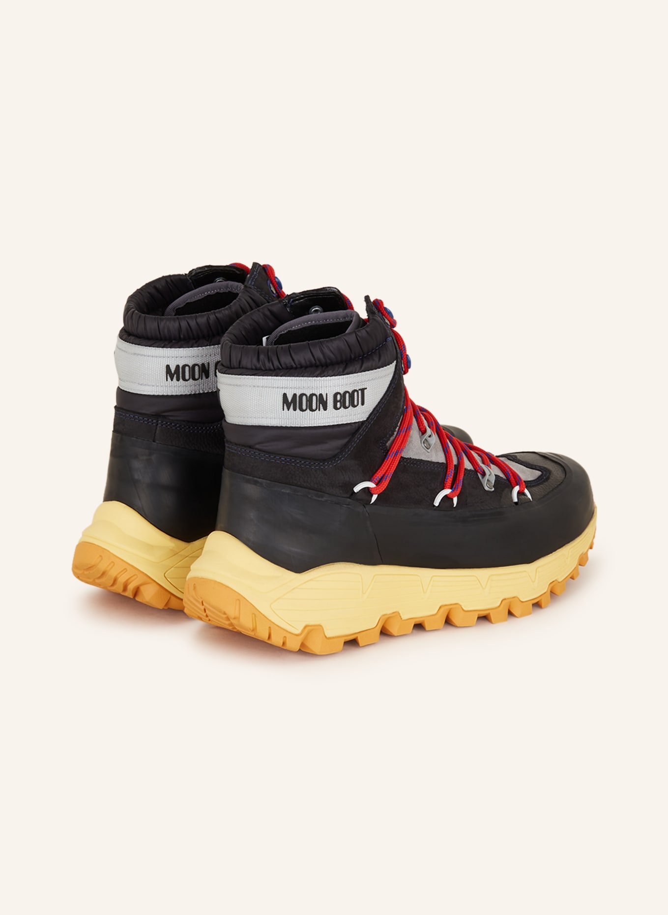 MOON BOOT Lace-up boots TECH HIKER, Color: BLACK/ GRAY (Image 2)