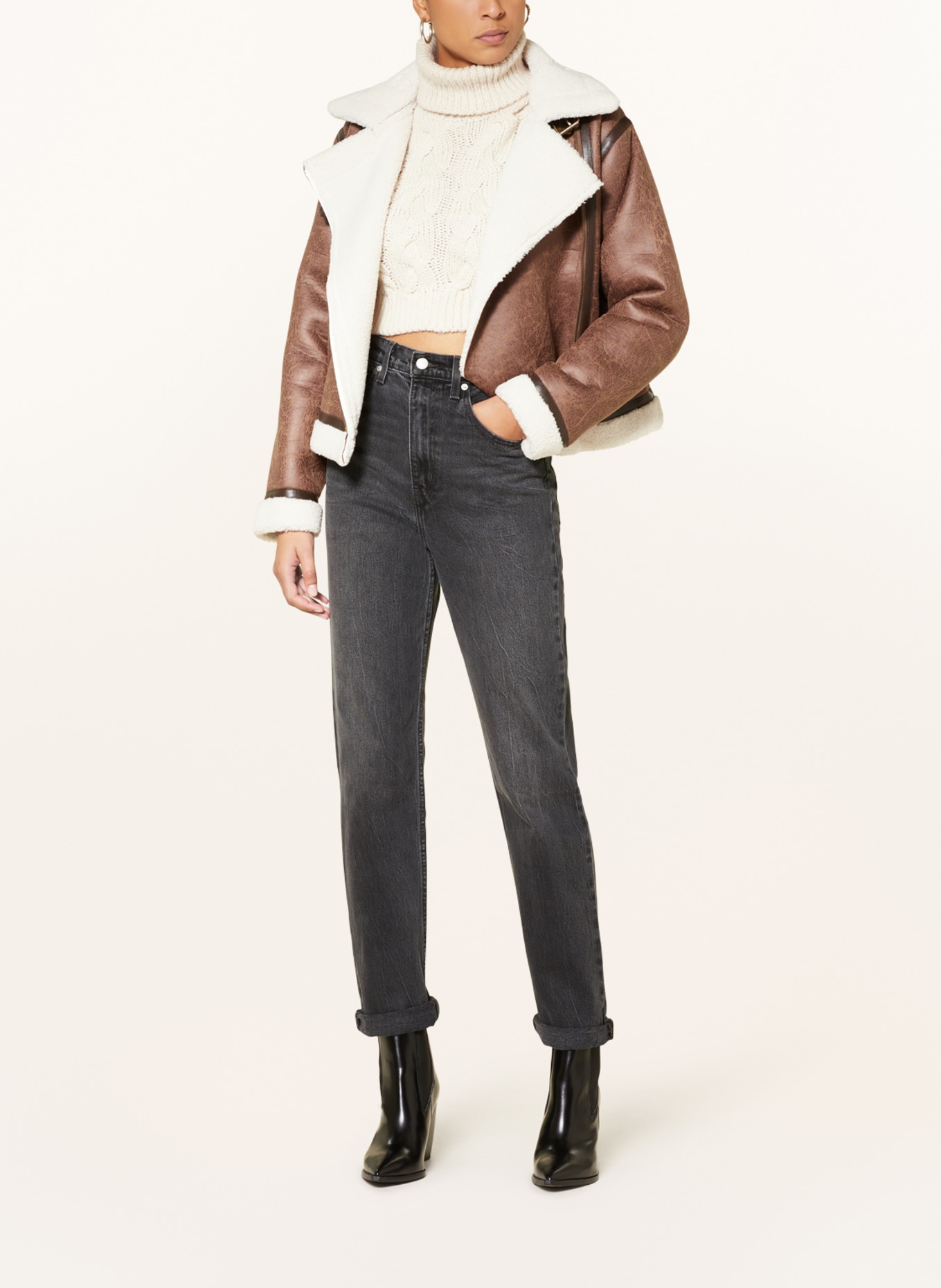 Levi's® Straight jeans 70S, Color: 18 Blacks (Image 2)