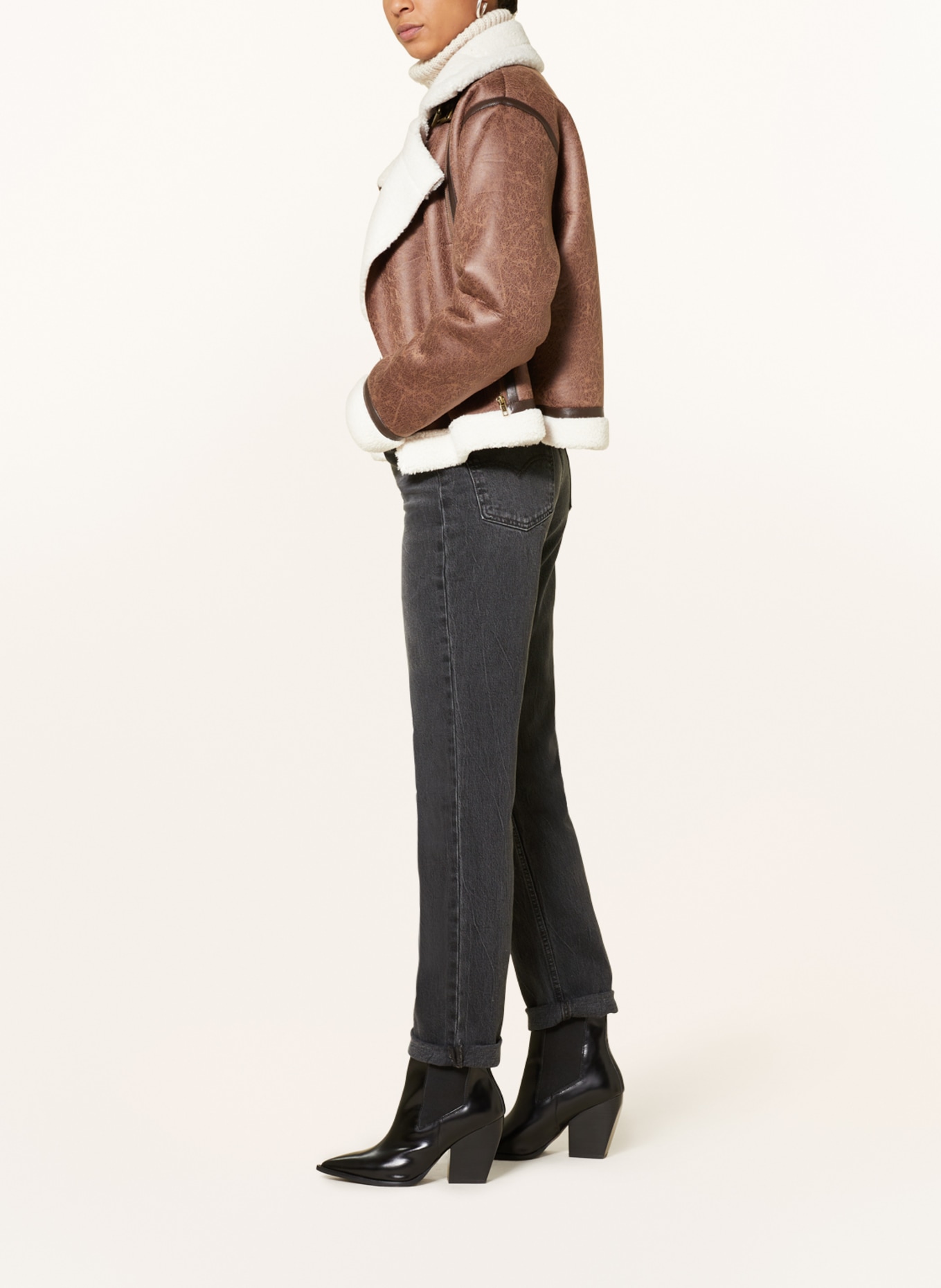 Levi's® Straight jeans 70S, Color: 18 Blacks (Image 4)