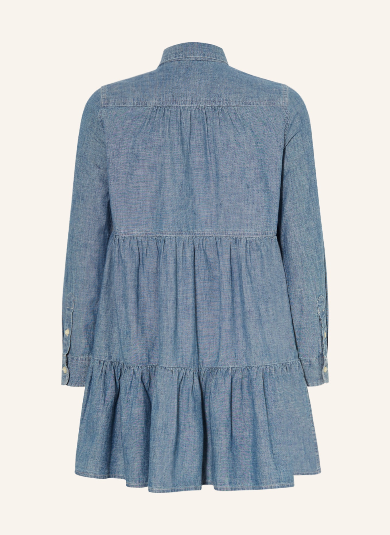 POLO RALPH LAUREN Kleid in Jeansoptik, Farbe: 001 MEDIUM BLUE WASH (Bild 2)