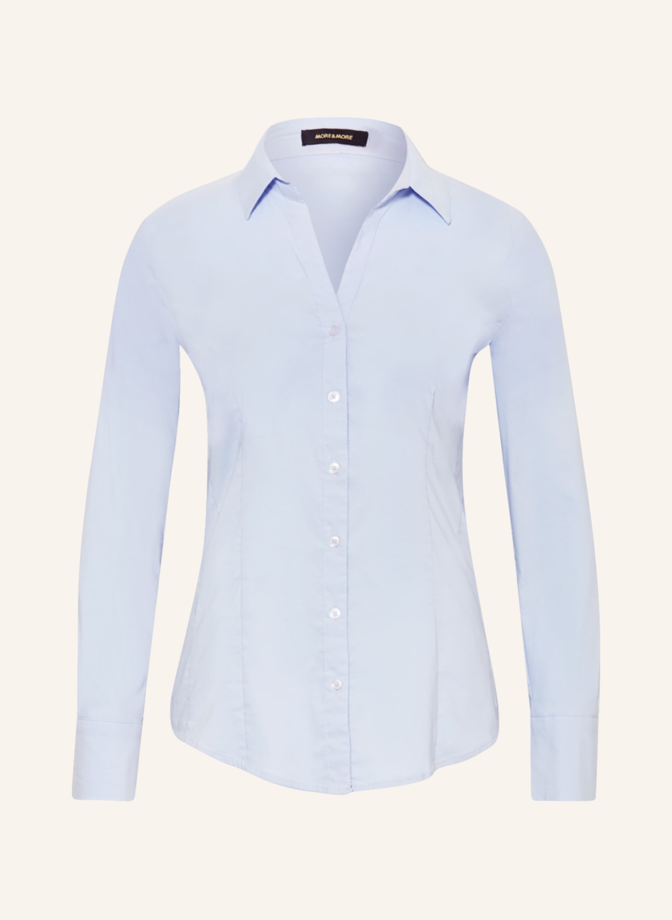 MORE & MORE Shirt blouse, Color: LIGHT BLUE (Image 1)