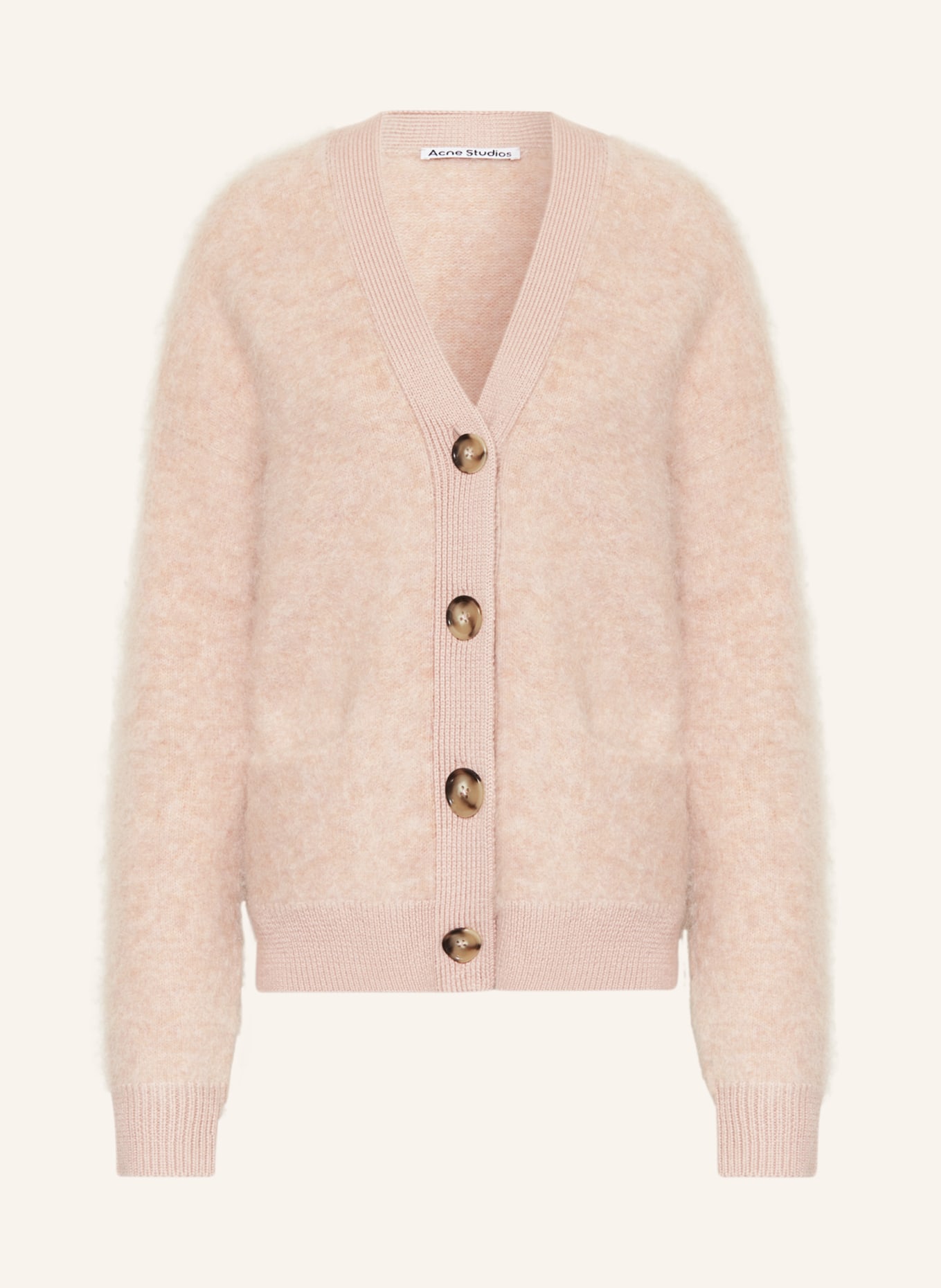 Acne Studios Cardigan with mohair, Color: NUDE (Image 1)