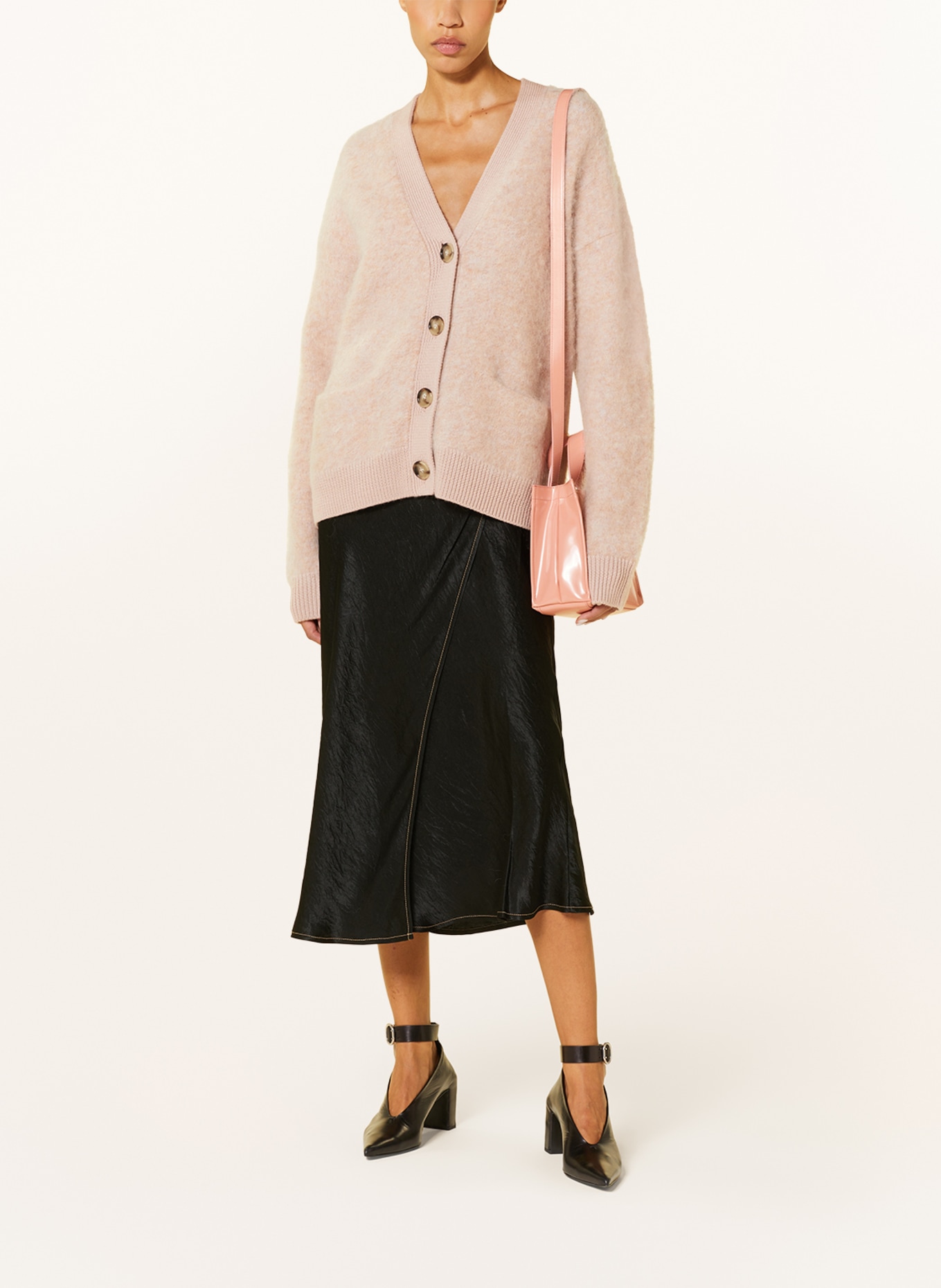 Acne Studios Cardigan with mohair, Color: NUDE (Image 2)