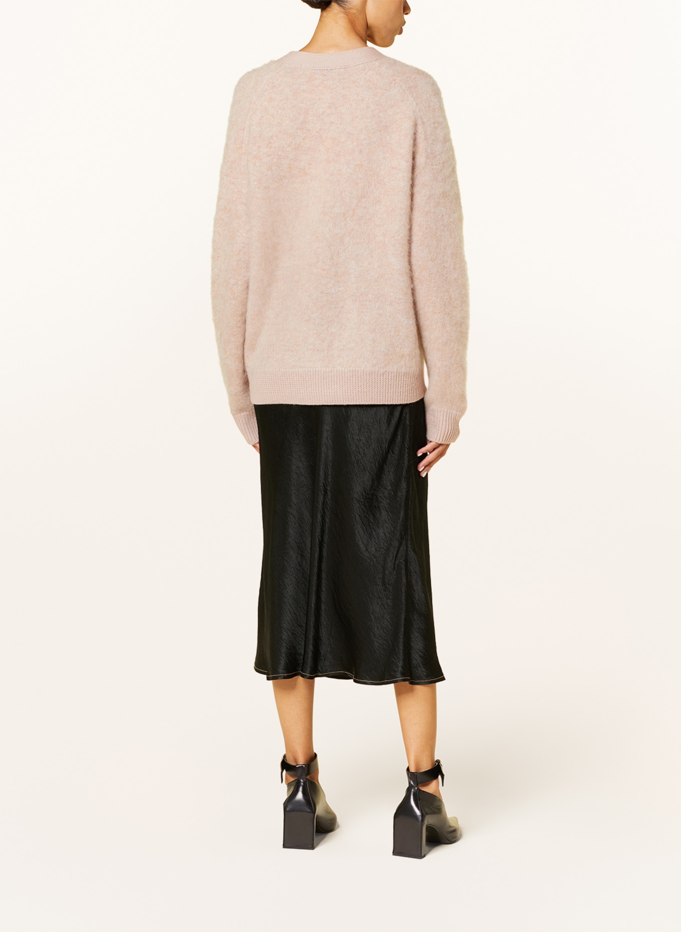 Acne Studios Cardigan with mohair, Color: NUDE (Image 3)