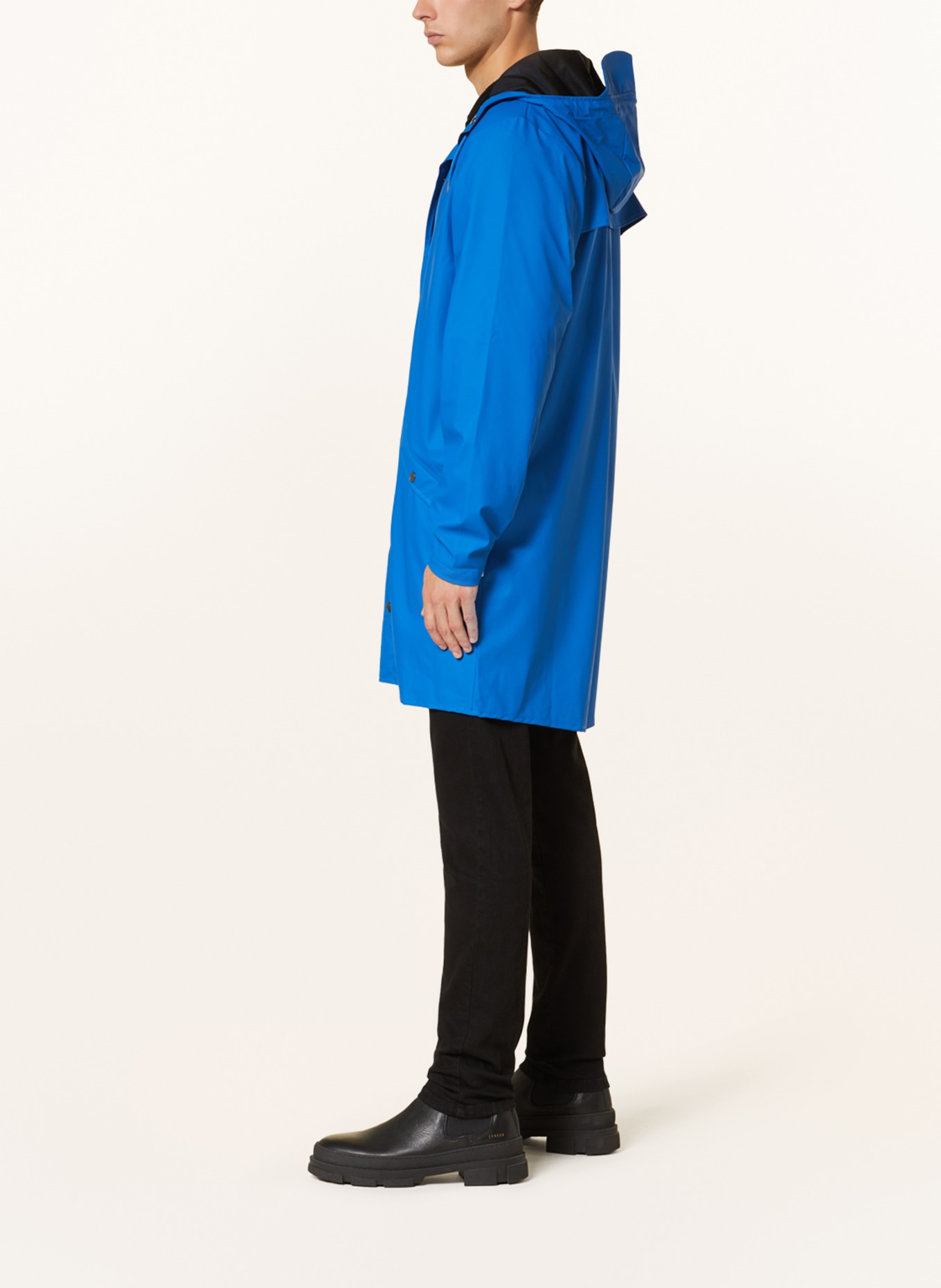 RAINS Raincoat, Color: BLUE (Image 4)