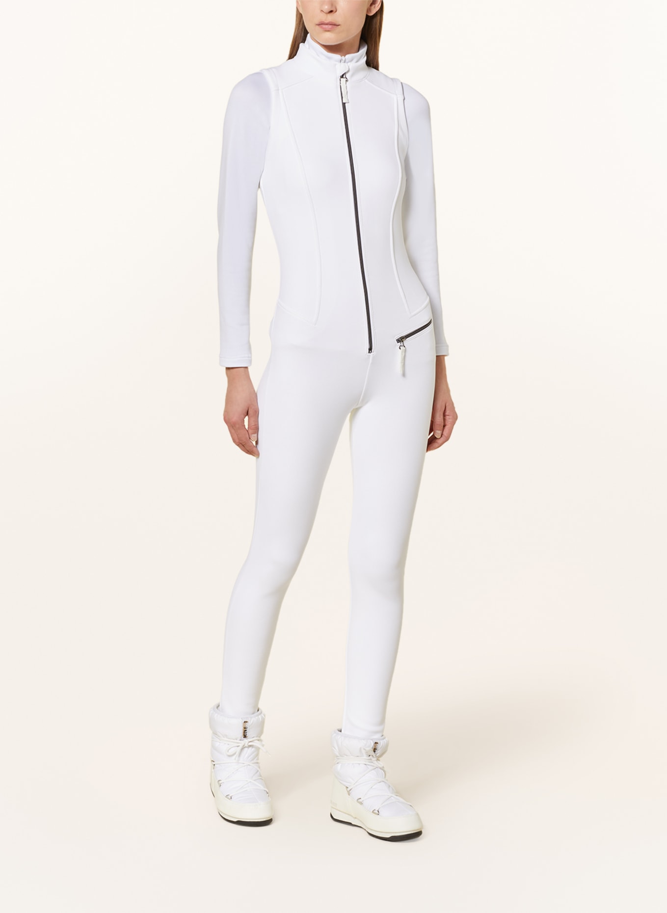 in SET creme DOMINA Softshell-Skioverall JET