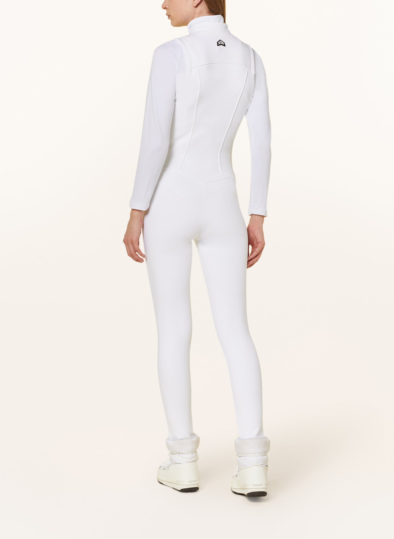 SET DOMINA JET in creme Softshell-Skioverall