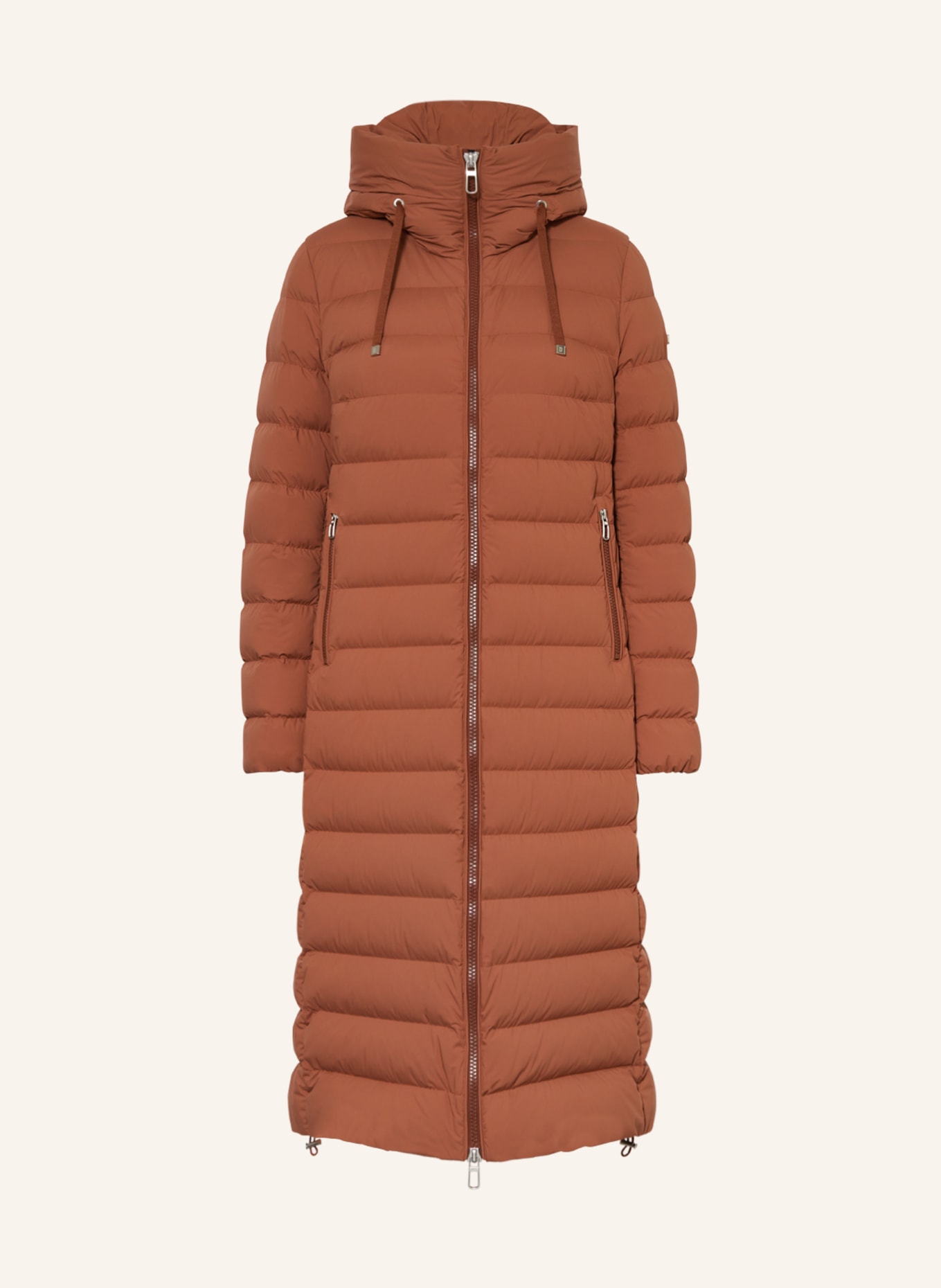 DUNO Lightweight down coat, Color: BROWN (Image 1)