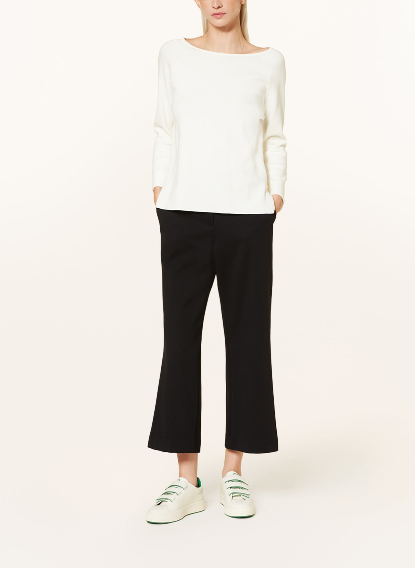 LANIUS Jersey culottes , Color: BLACK (Image 2)
