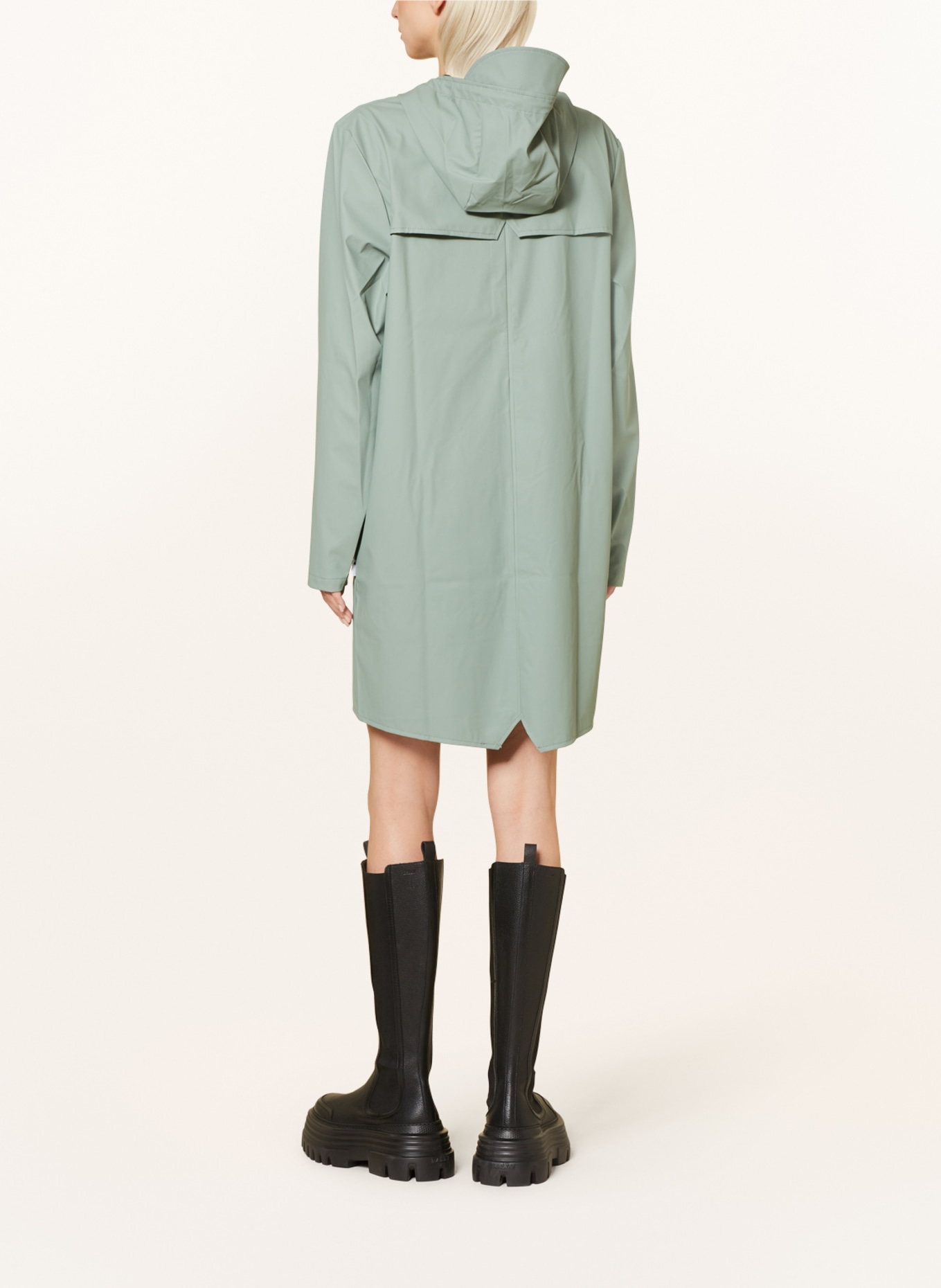 Mint raincoat sale