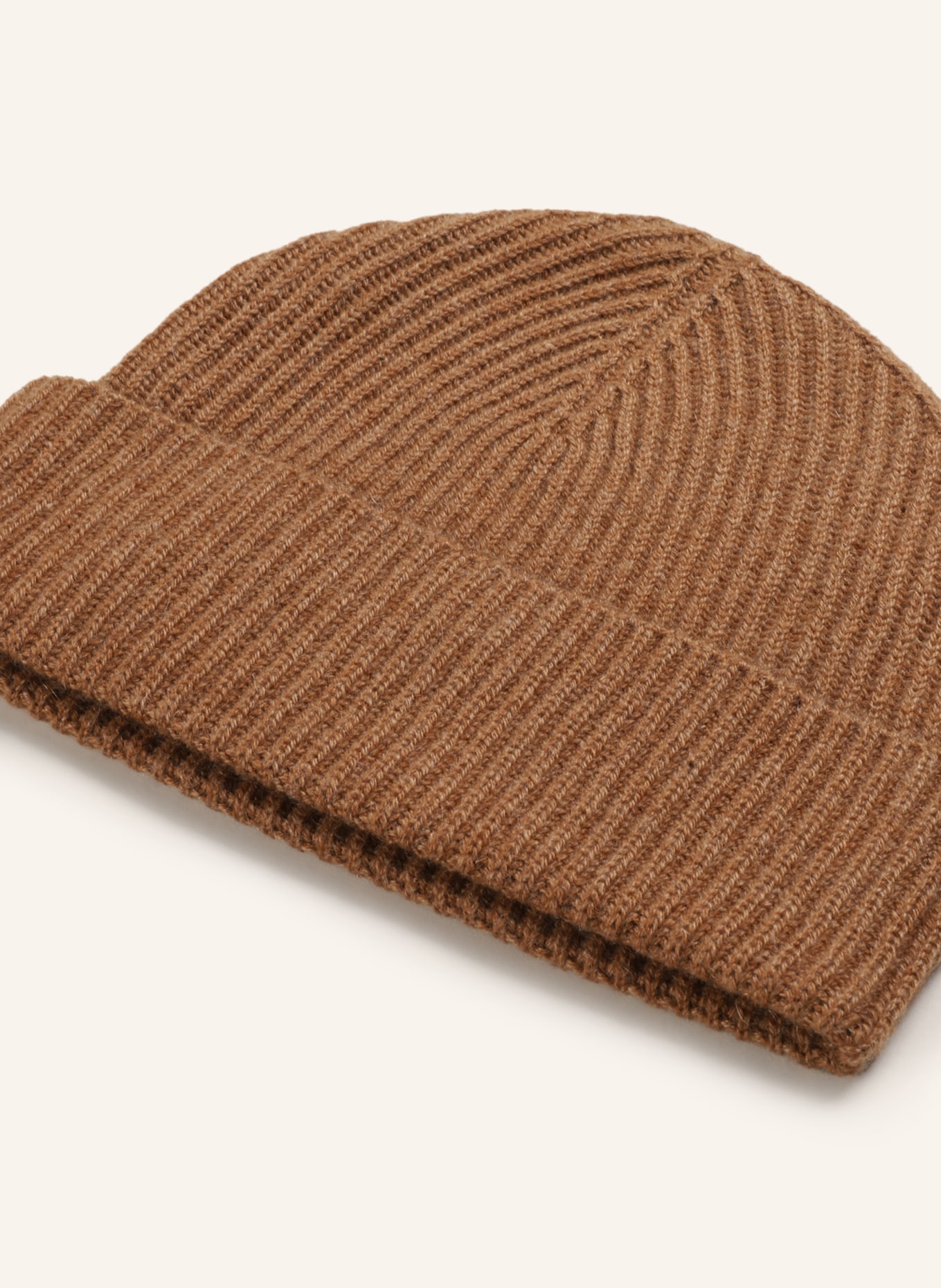 windsor. Cashmere beanie CAN, Color: LIGHT BROWN (Image 2)