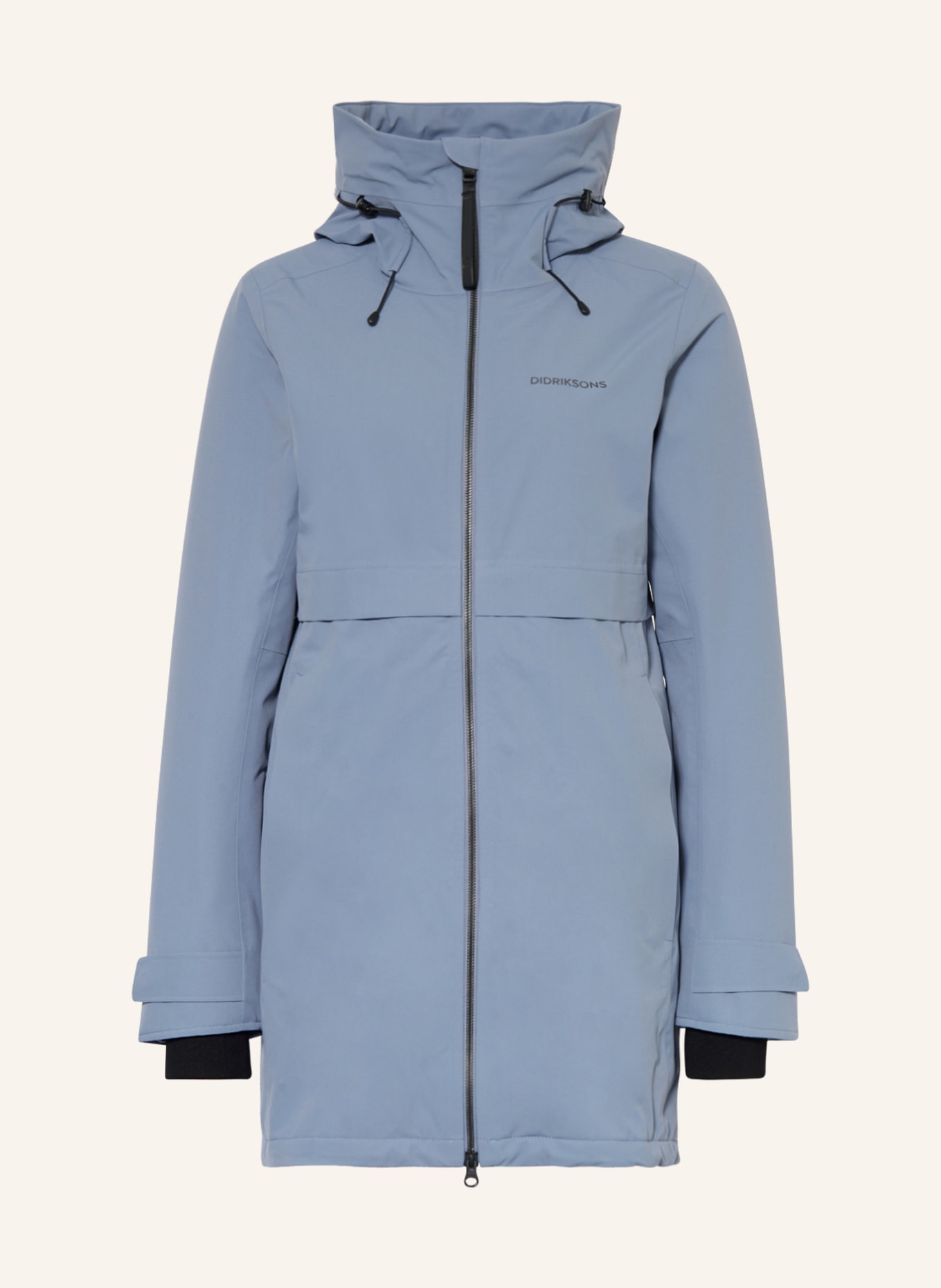 DIDRIKSONS Parka HELLE, Color: GRAY (Image 1)