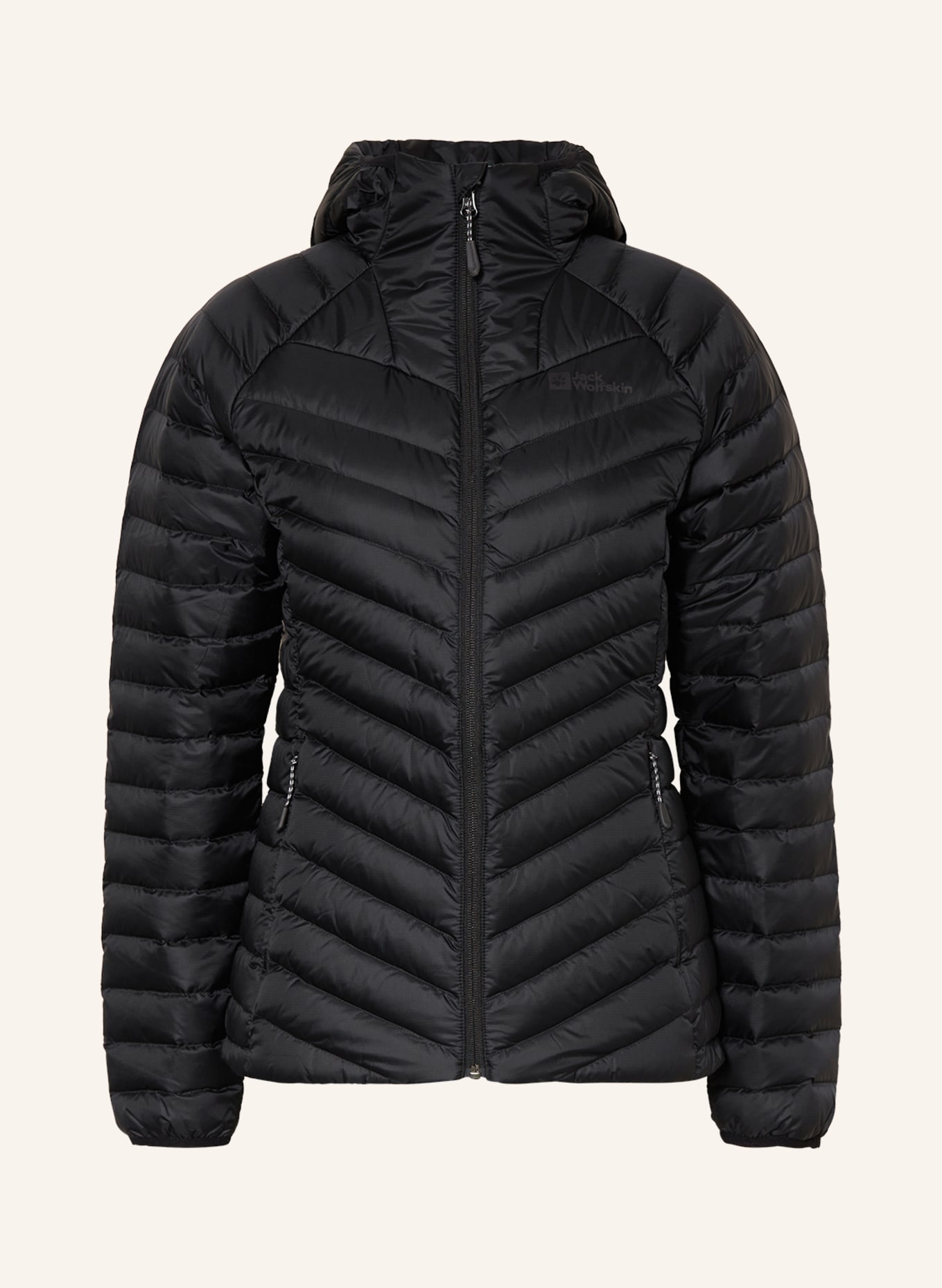 Jack wolfskin discount black women's coat