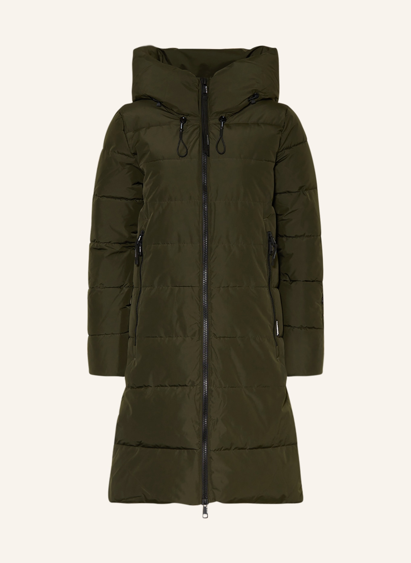 khujo Quilted coat JILIAS3 , Color: GREEN (Image 1)
