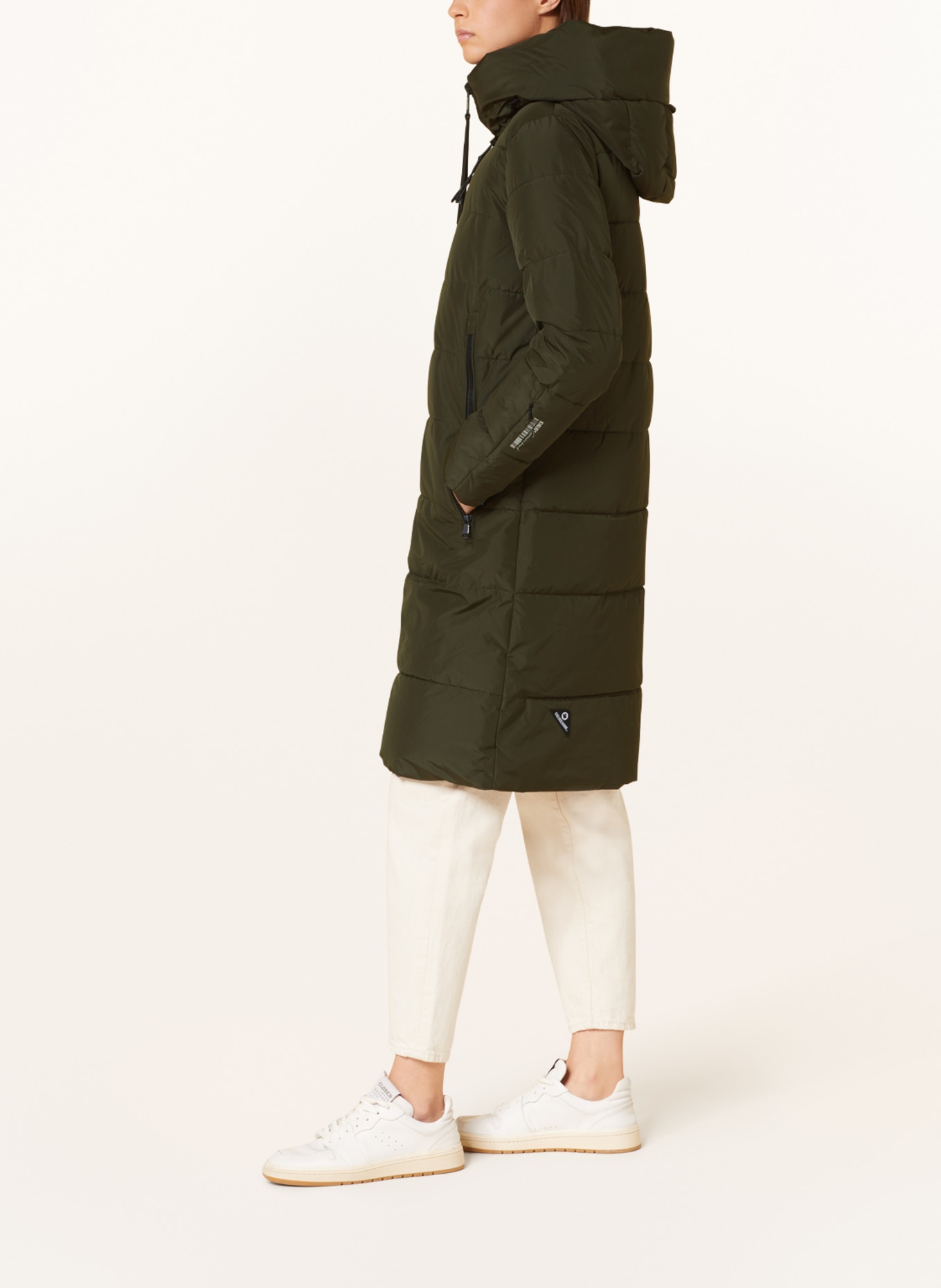 khujo Quilted coat JILIAS3 , Color: GREEN (Image 4)