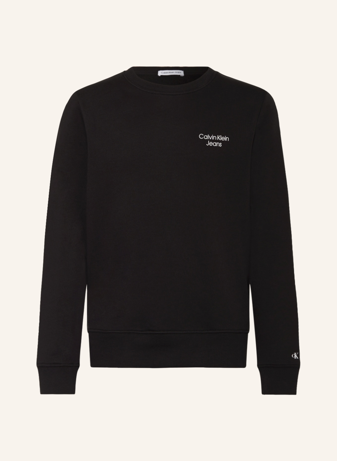 Calvin Klein Sweatshirt, Farbe: SCHWARZ/ WEISS (Bild 1)