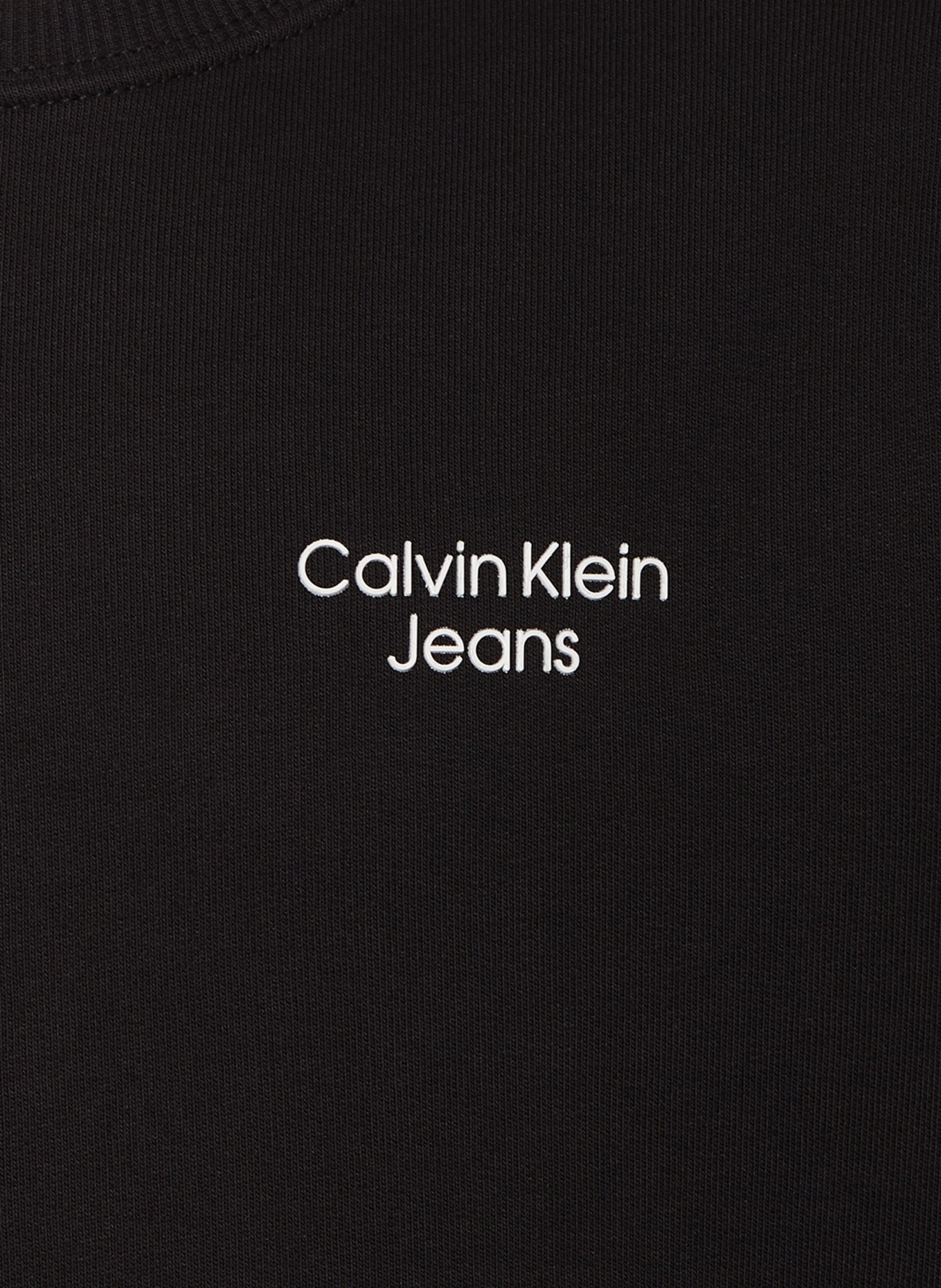 Calvin Klein Mikina, Barva: ČERNÁ/ BÍLÁ (Obrázek 3)