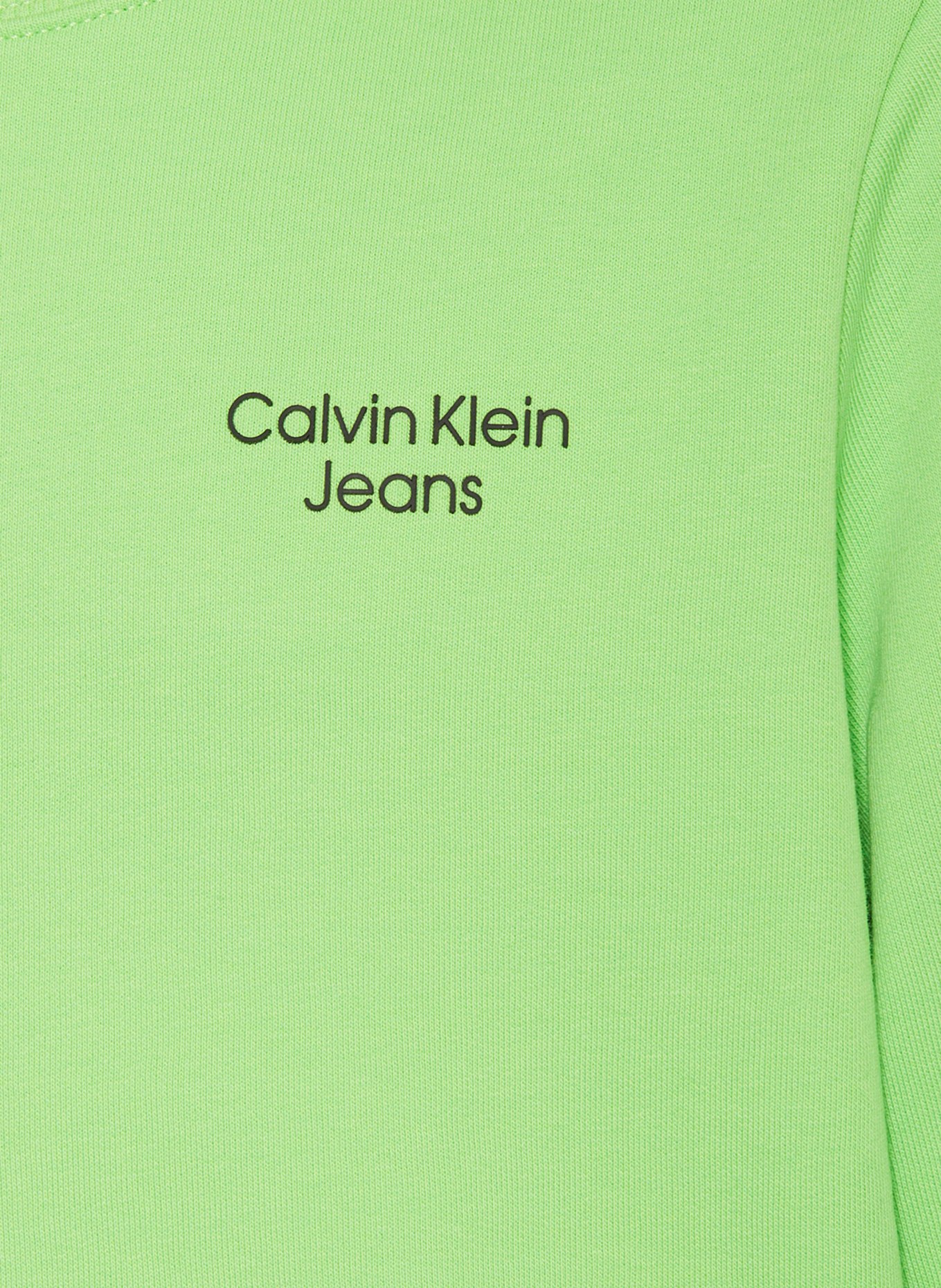 Calvin Klein Sweatshirt, Farbe: NEONGRÜN/ SCHWARZ (Bild 3)