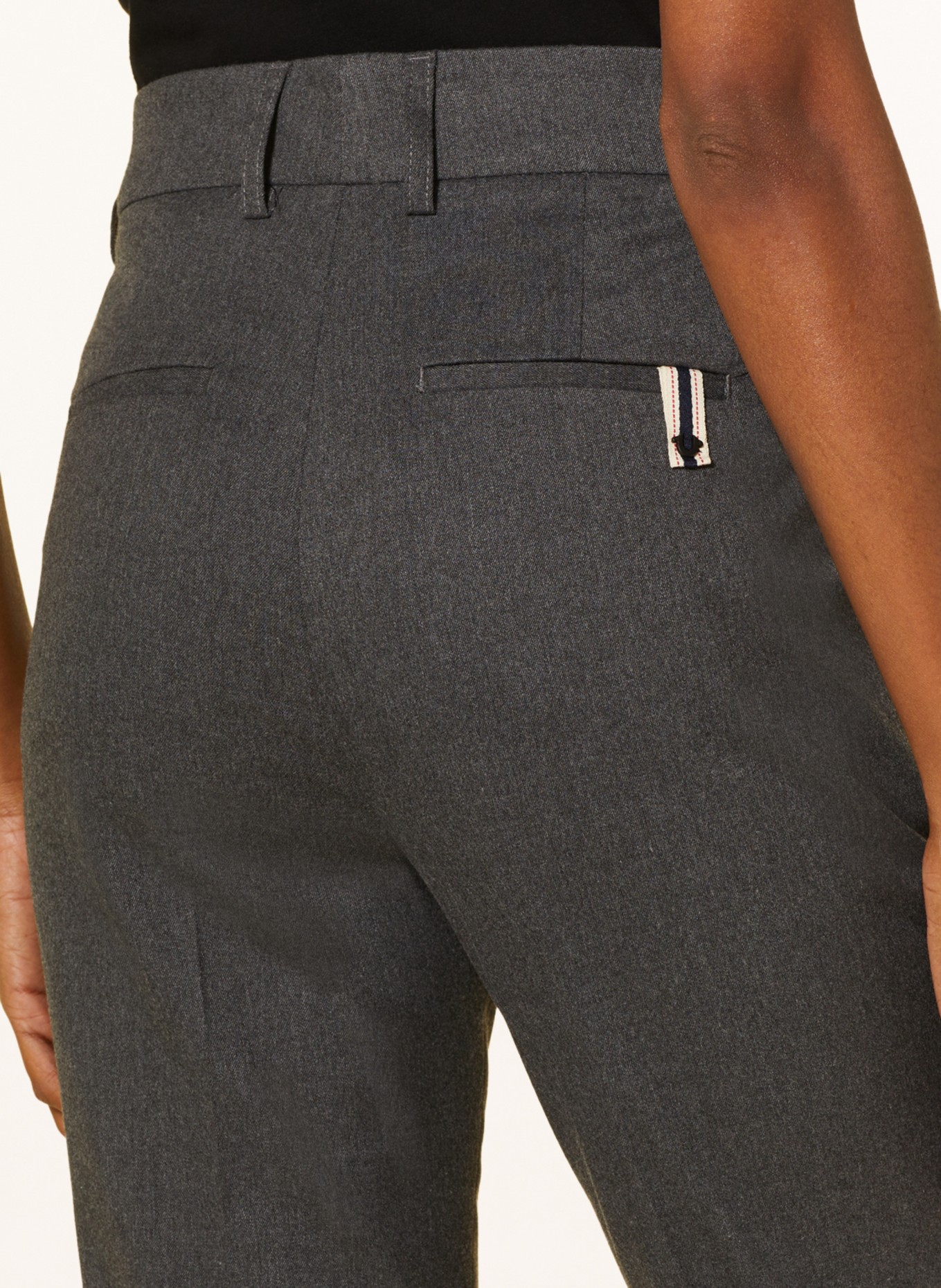 TRUE RELIGION Trousers DENISE, Color: BLACK (Image 6)