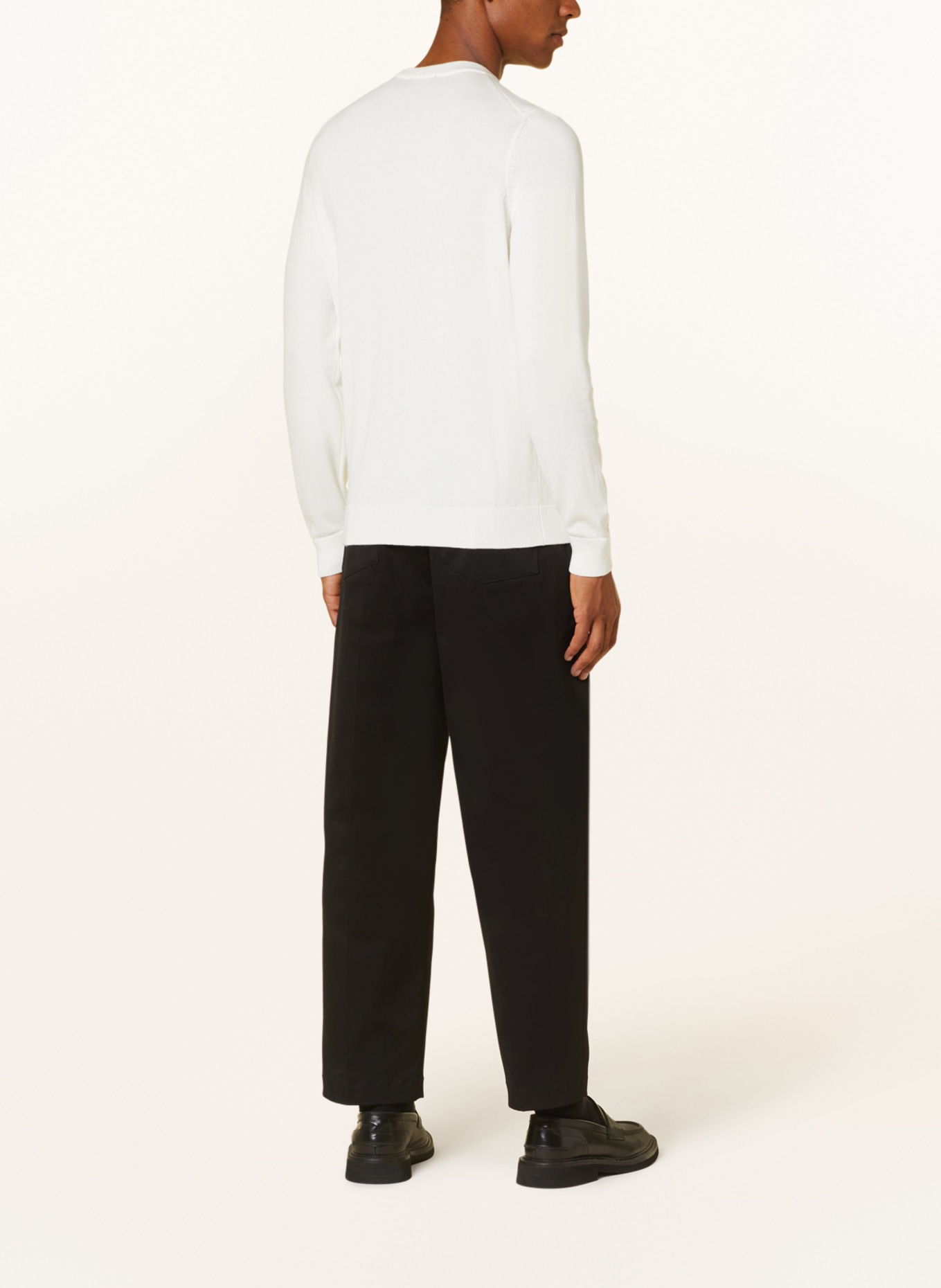 HUGO Sweater SAN CASSIUS, Color: WHITE (Image 3)