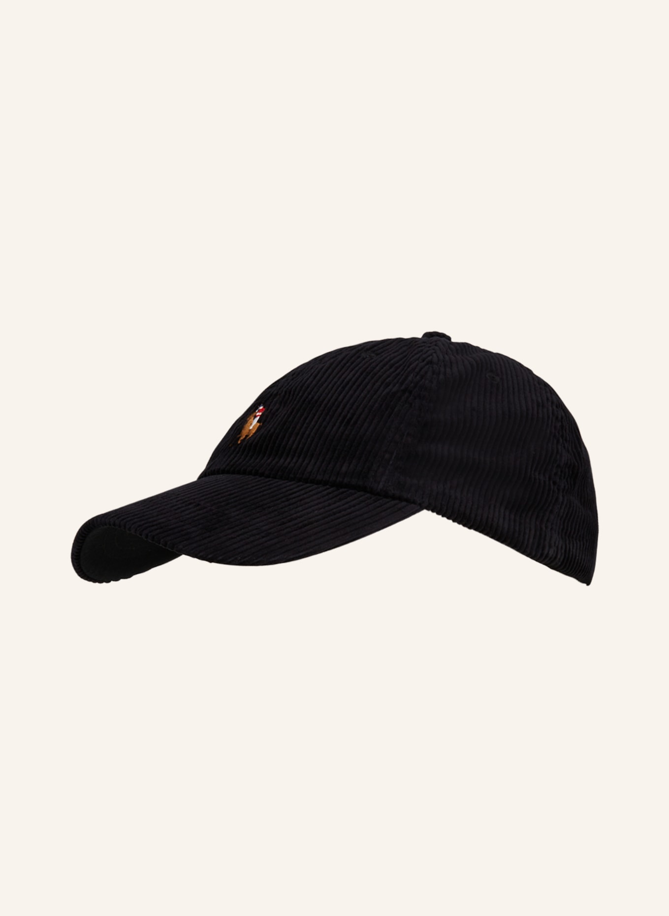 POLO RALPH LAUREN Corduroy cap, Color: BLACK (Image 1)
