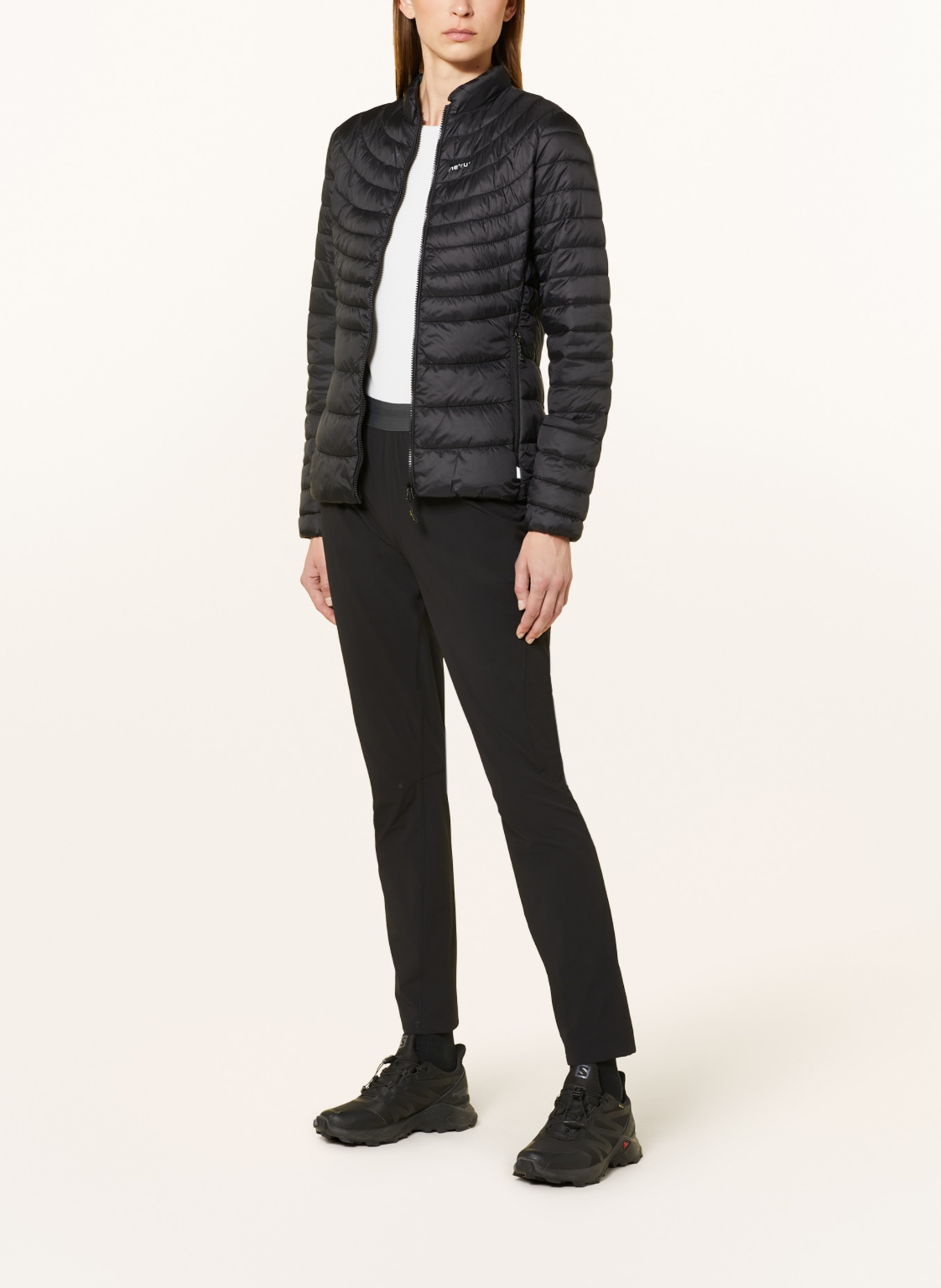 me°ru' Quilted jacket WESTON, Color: BLACK (Image 2)