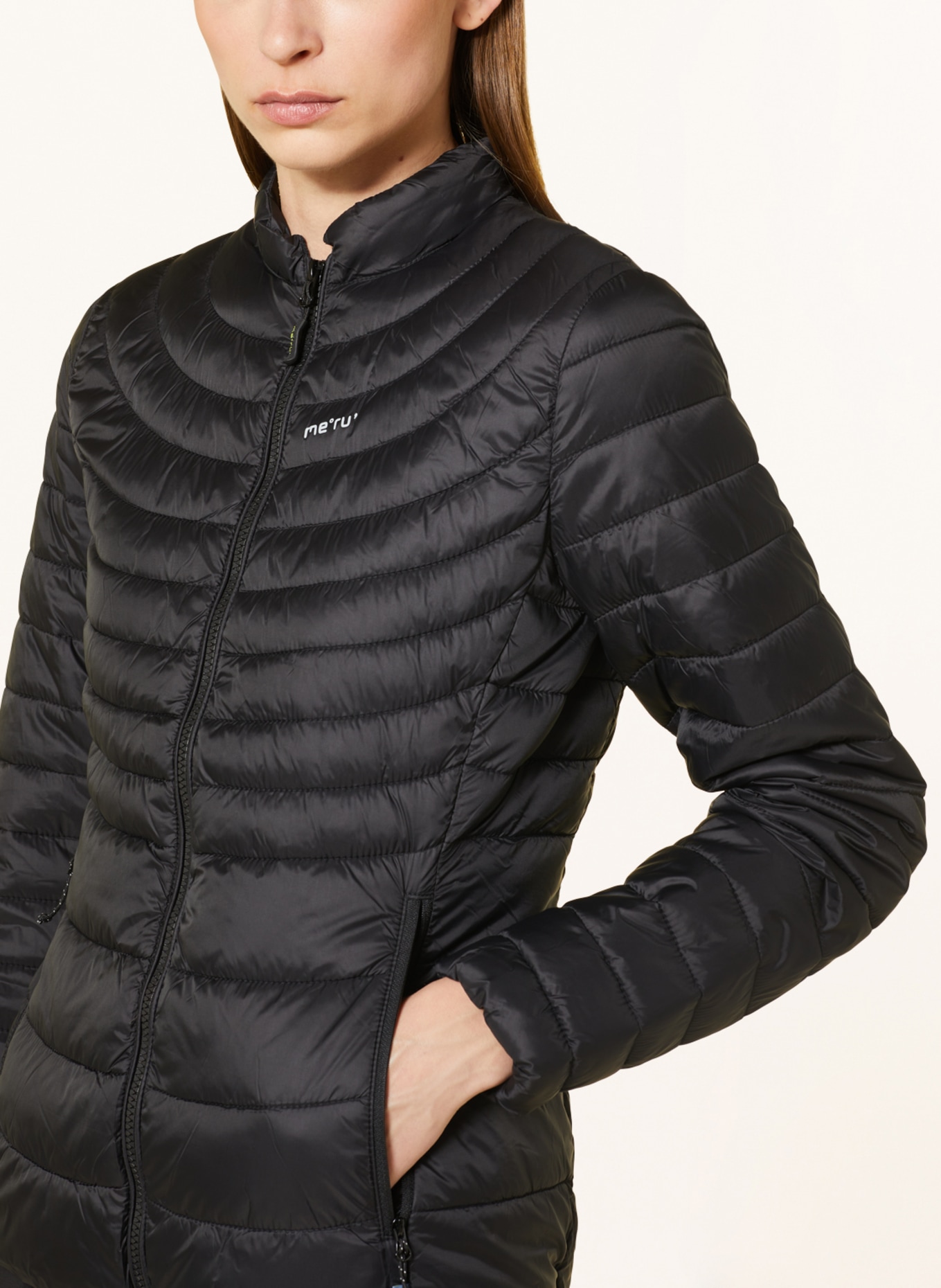 me°ru' Quilted jacket WESTON, Color: BLACK (Image 4)