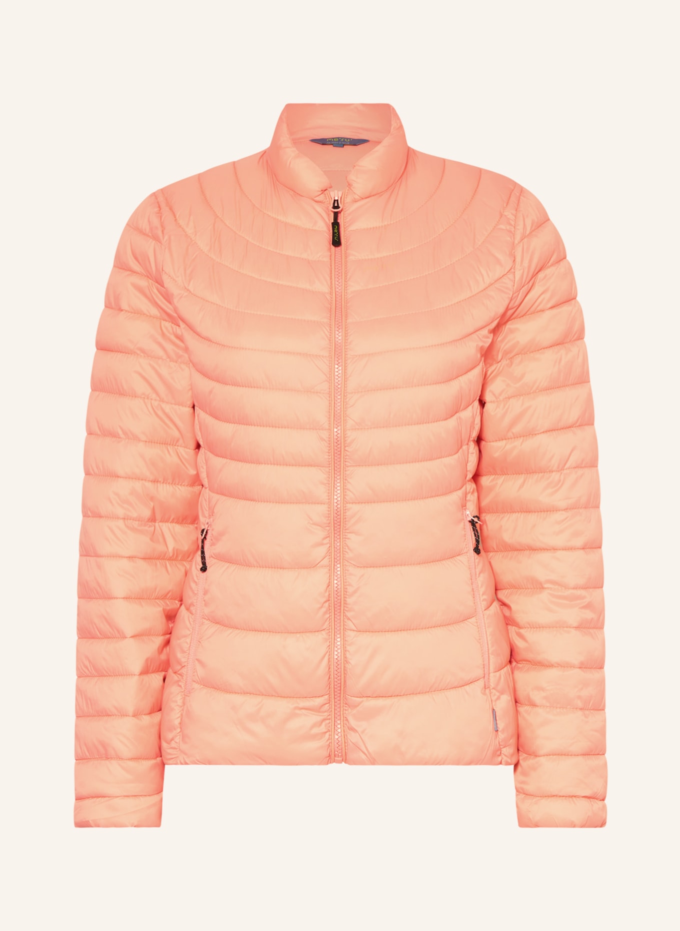 me°ru' Quilted jacket WESTON, Color: LIGHT ORANGE (Image 1)