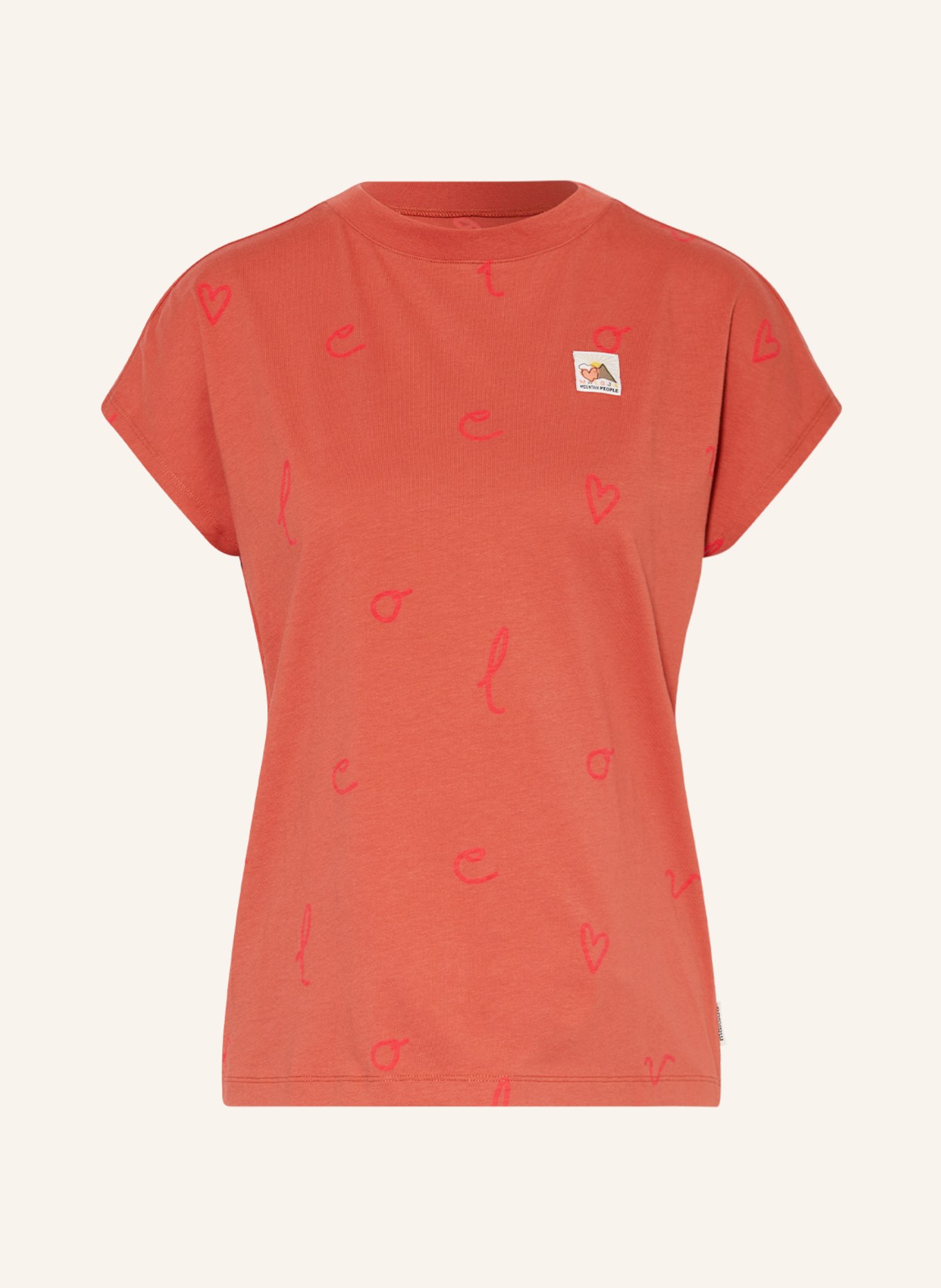 maloja T-Shirt VIUMSM, Farbe: HELLROT/ ROT (Bild 1)