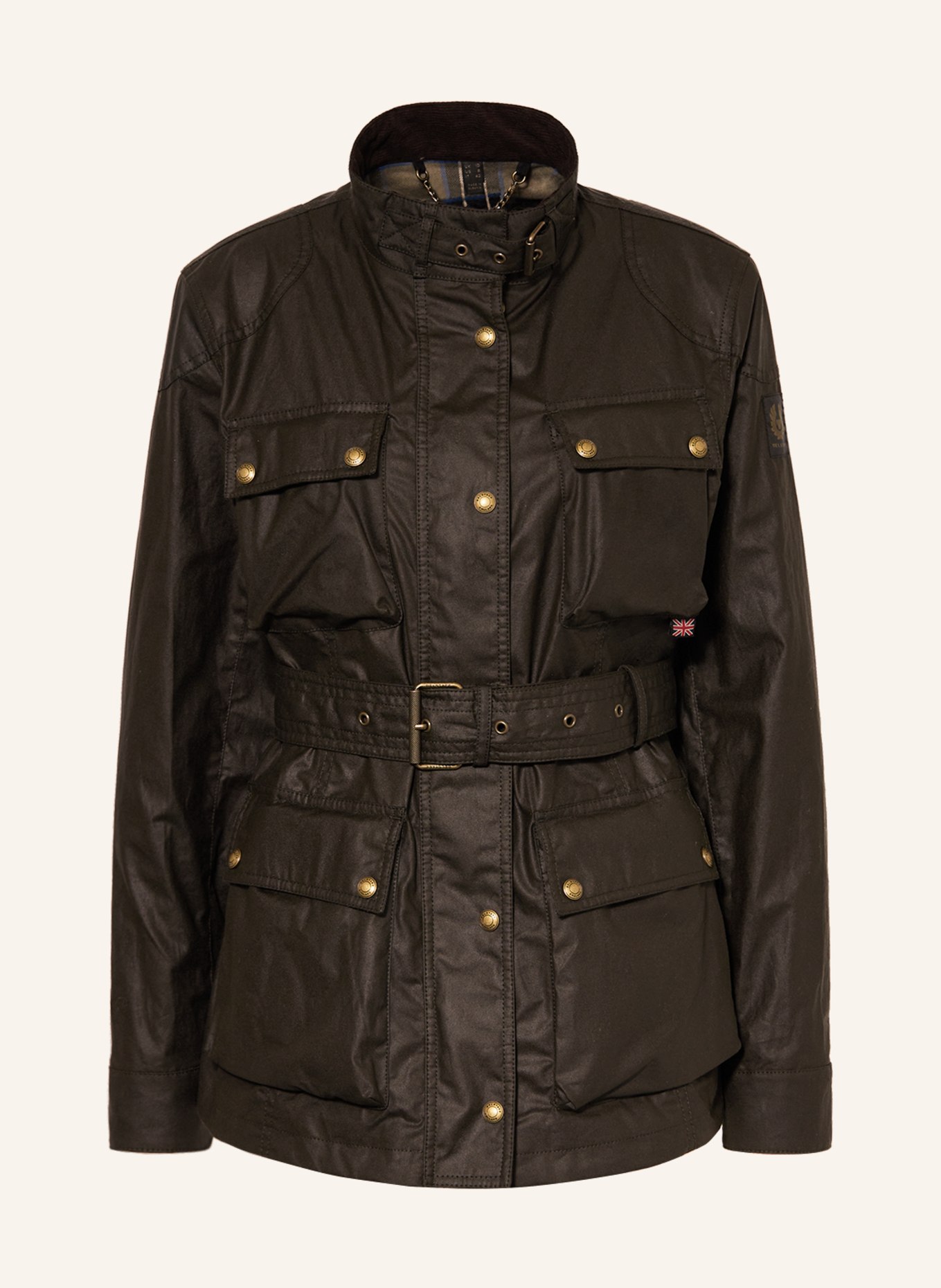 BELSTAFF Field jacket TRIALMASTER, Color: OLIVE (Image 1)
