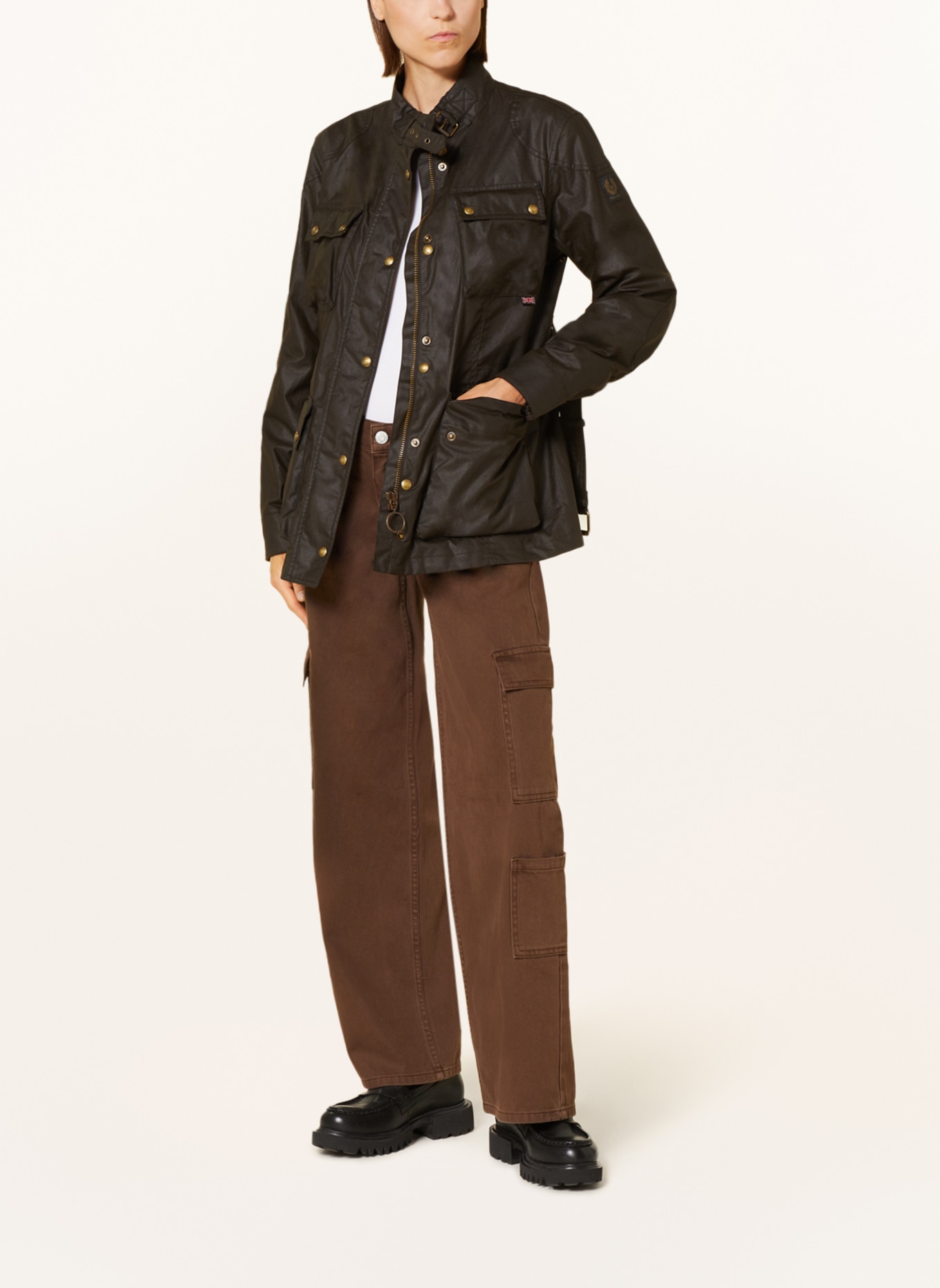 BELSTAFF Field jacket TRIALMASTER, Color: OLIVE (Image 2)