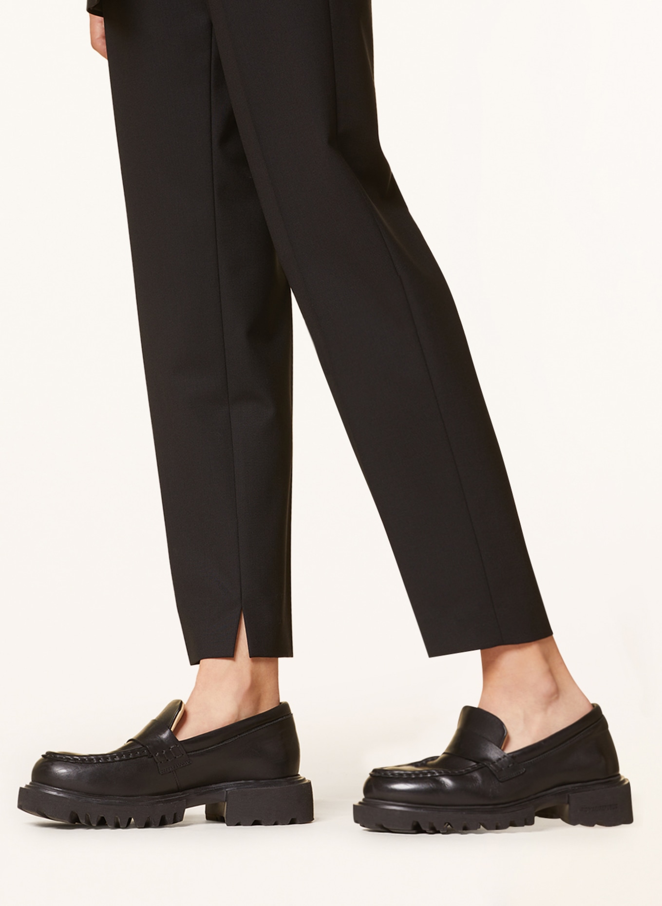 HUGO Trousers HETANA , Color: BLACK (Image 5)