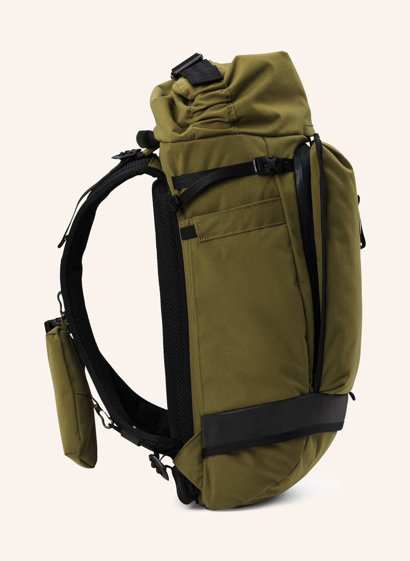 pinqponq Plecak KOMUT MEDIUM z kieszenią na laptop: JASNOZIELONY