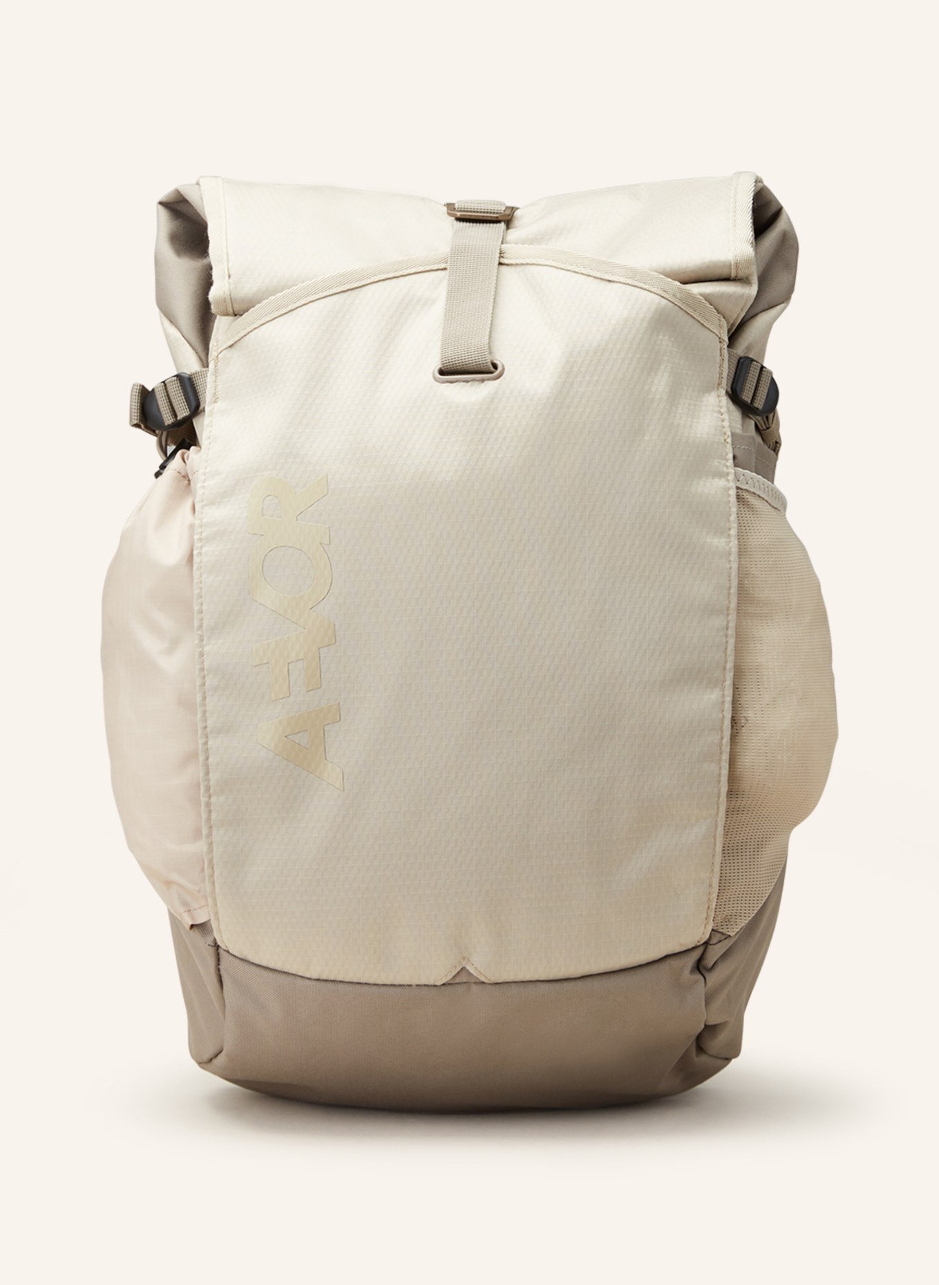 AEVOR Backpack ROLL PACK 20 l with laptop compartment, Color: BEIGE (Image 1)