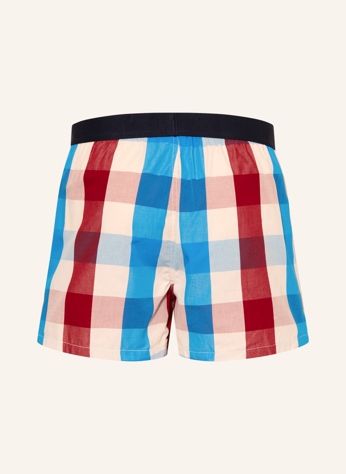 TOMMY HILFIGER Woven boxer shorts, Color: DARK RED/ BLUE/ WHITE (Image 2)