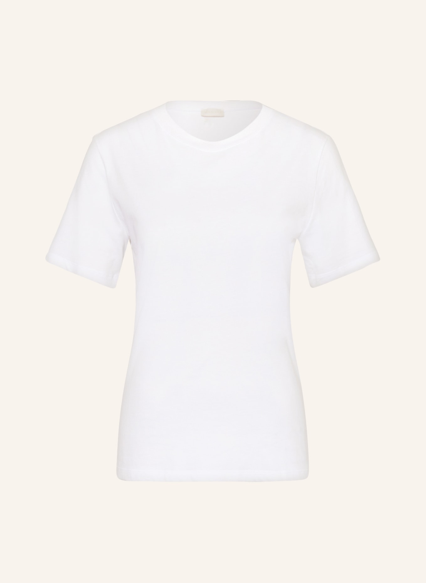 HANRO Pohodlné domácí tričko NATURAL SHIRT , Barva: BÍLÁ (Obrázek 1)