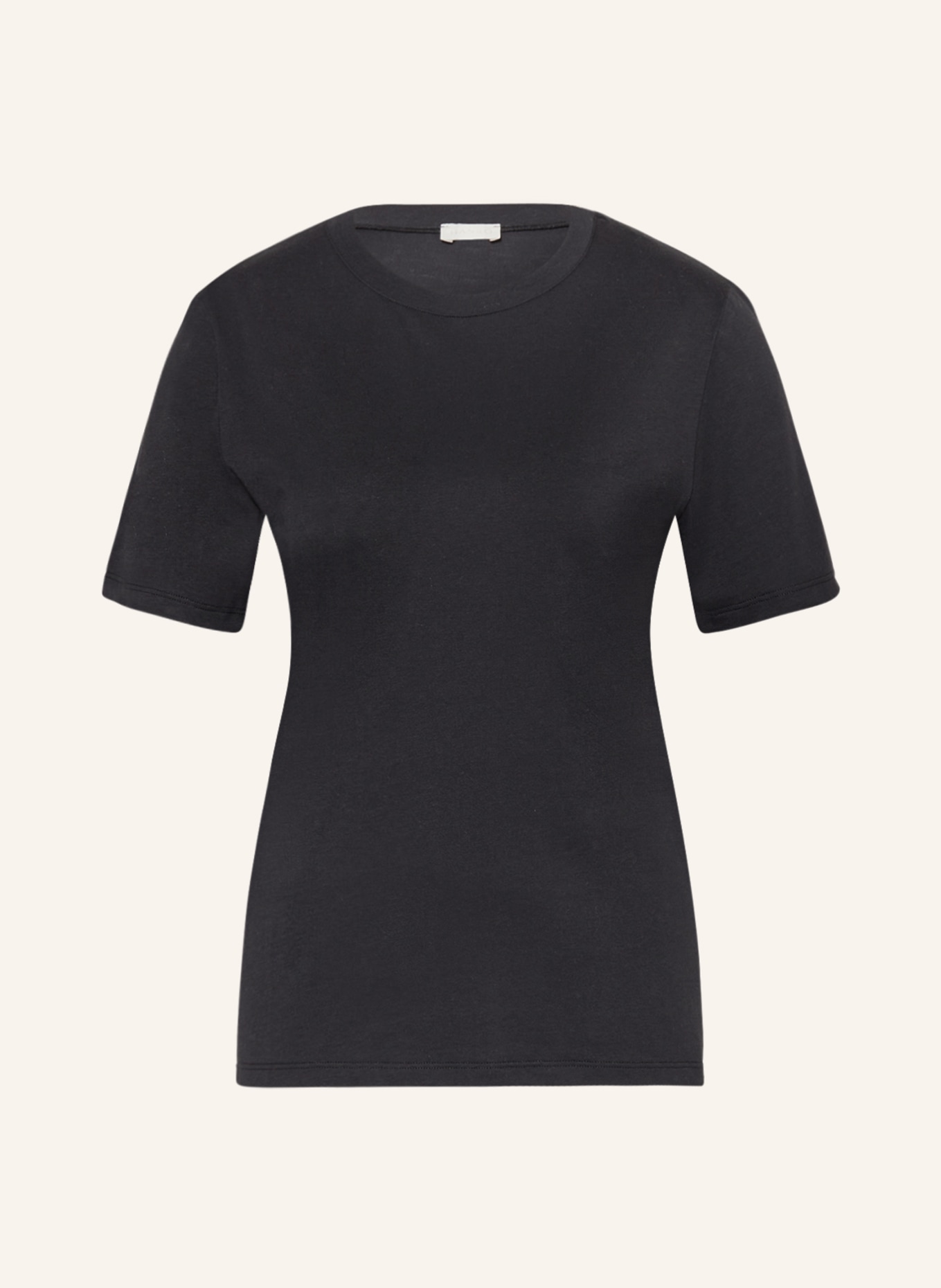 HANRO Lounge-Shirt NATURAL SHIRT, Farbe: SCHWARZ (Bild 1)