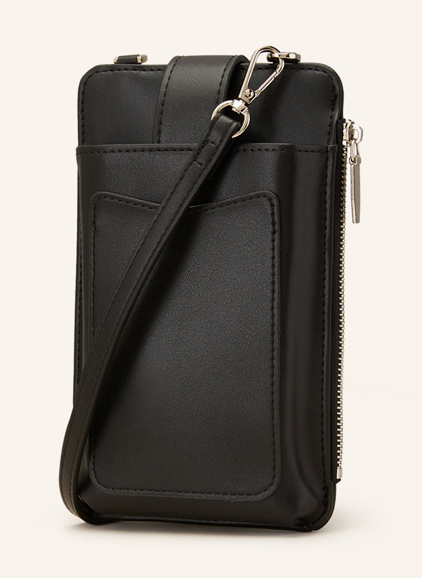 SEIDENFELT 2-in-1 smartphone bag MEDJA, Color: BLACK (Image 2)