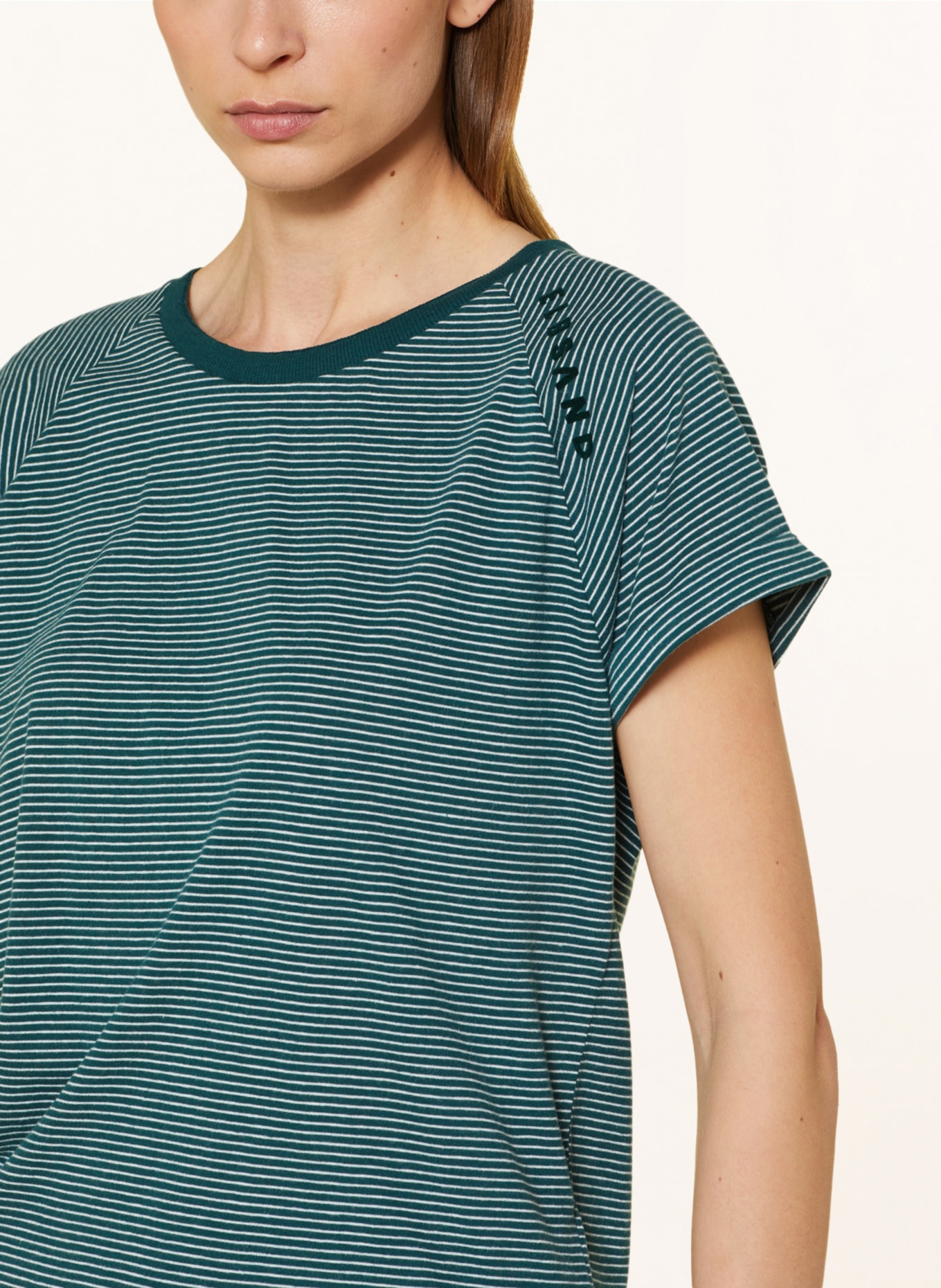 ELBSAND T-Shirt , Farbe: PETROL/ WEISS (Bild 4)
