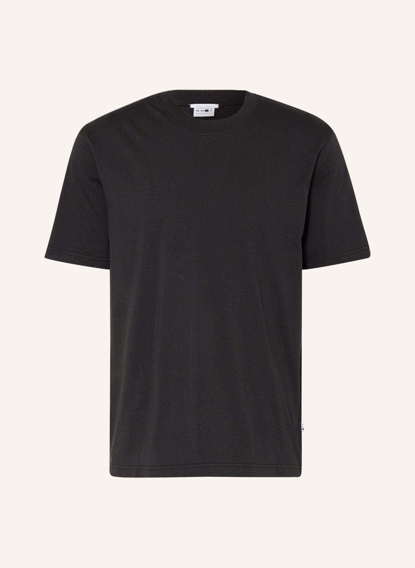 NN.07 T-shirt ADAM , Color: BLACK (Image 1)