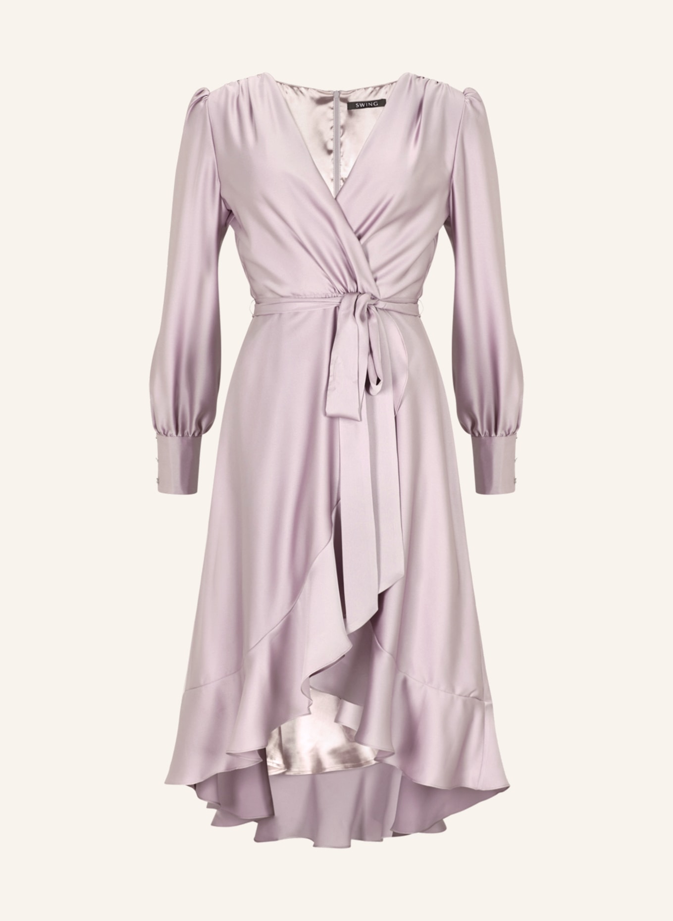 SWING Cocktail dress in wrap look, Color: ROSE (Image 1)